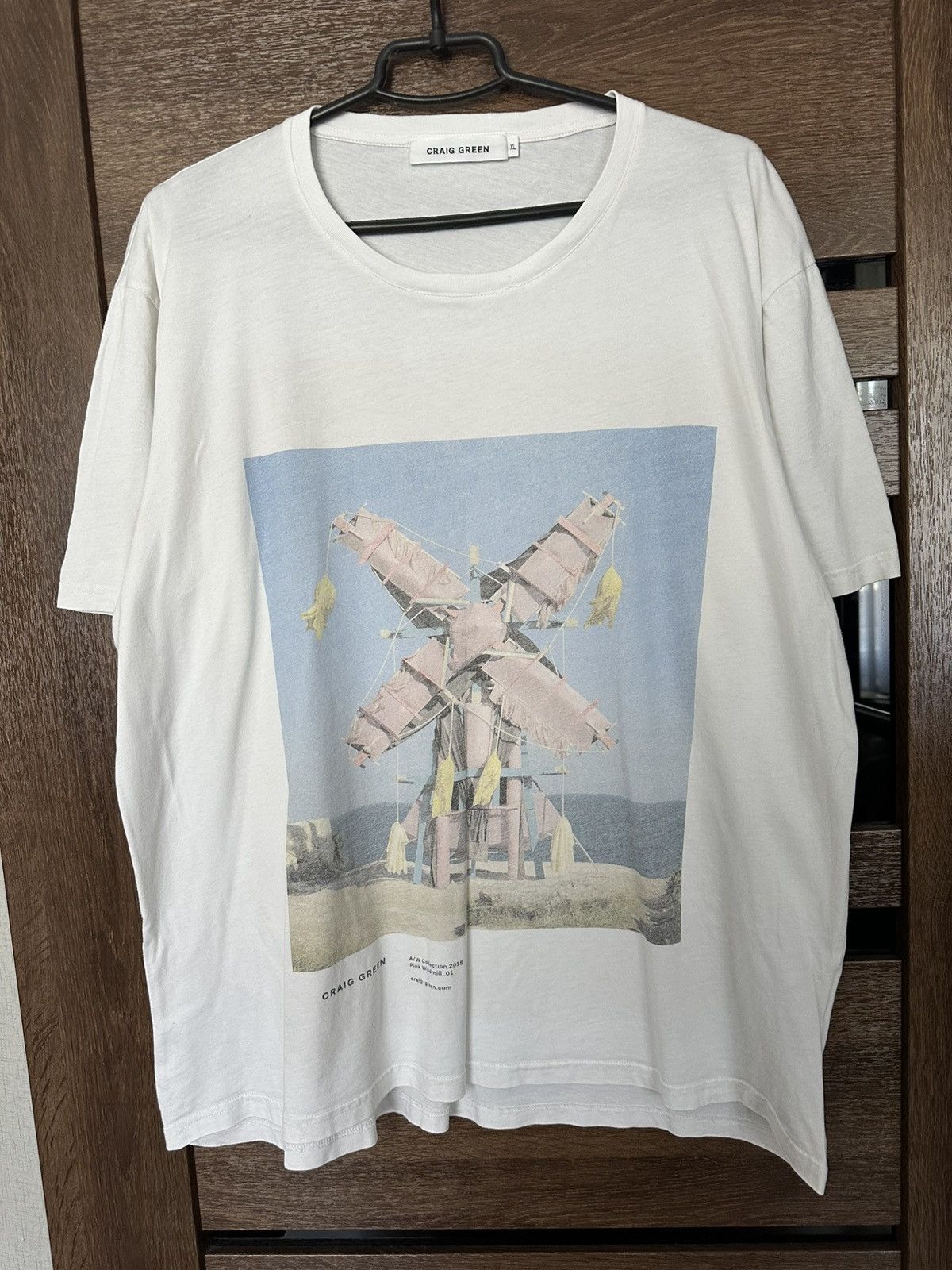 Craig Green A/W 2018 Craig Green Windmill Logo T-Shirt Size US XL / EU 56 / 4 - 1 Thumbnail