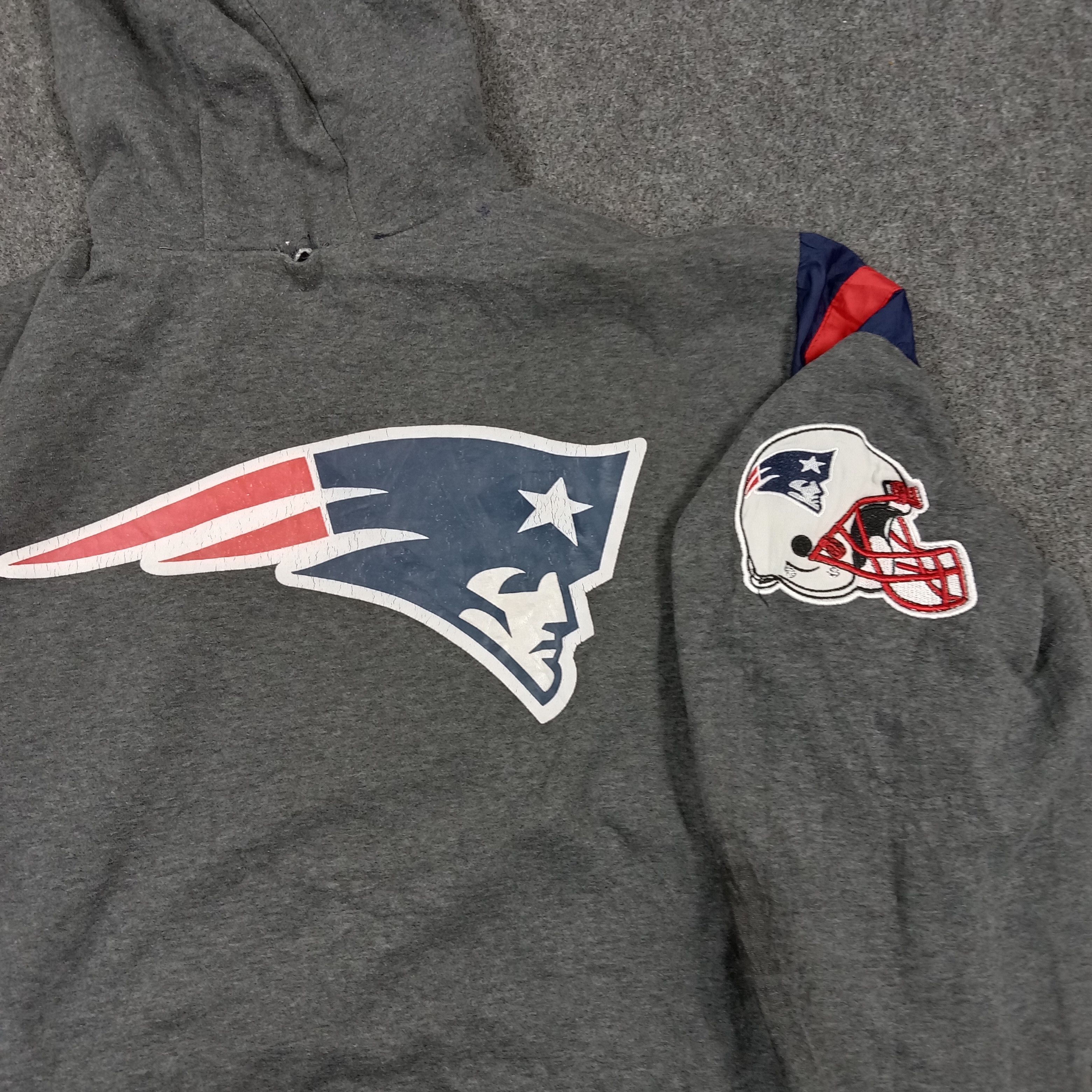 NFL New England Patriots Football Reversible Jacket C288N2 Size US XL / EU 56 / 4 - 5 Thumbnail