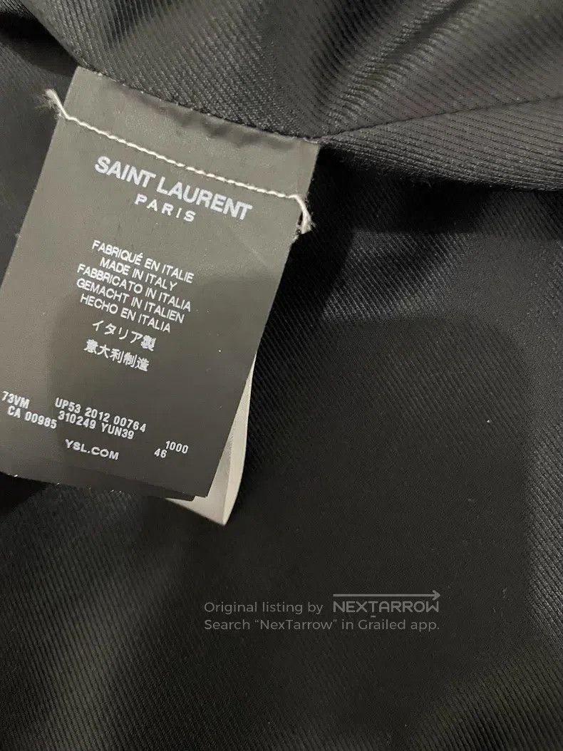 Saint Laurent Paris Saint Laurent Paris Sheepskin Patch Double Zip Pocket Jack Size US S / EU 44-46 / 1 - 8 Thumbnail