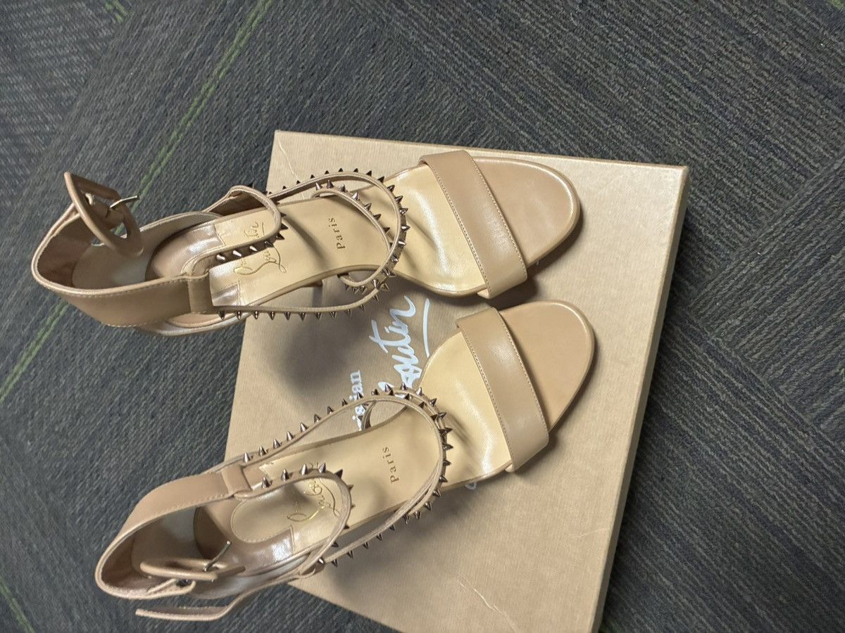 Christian Louboutin choca lux 120 Size US 7 / IT 37 - 8 Thumbnail