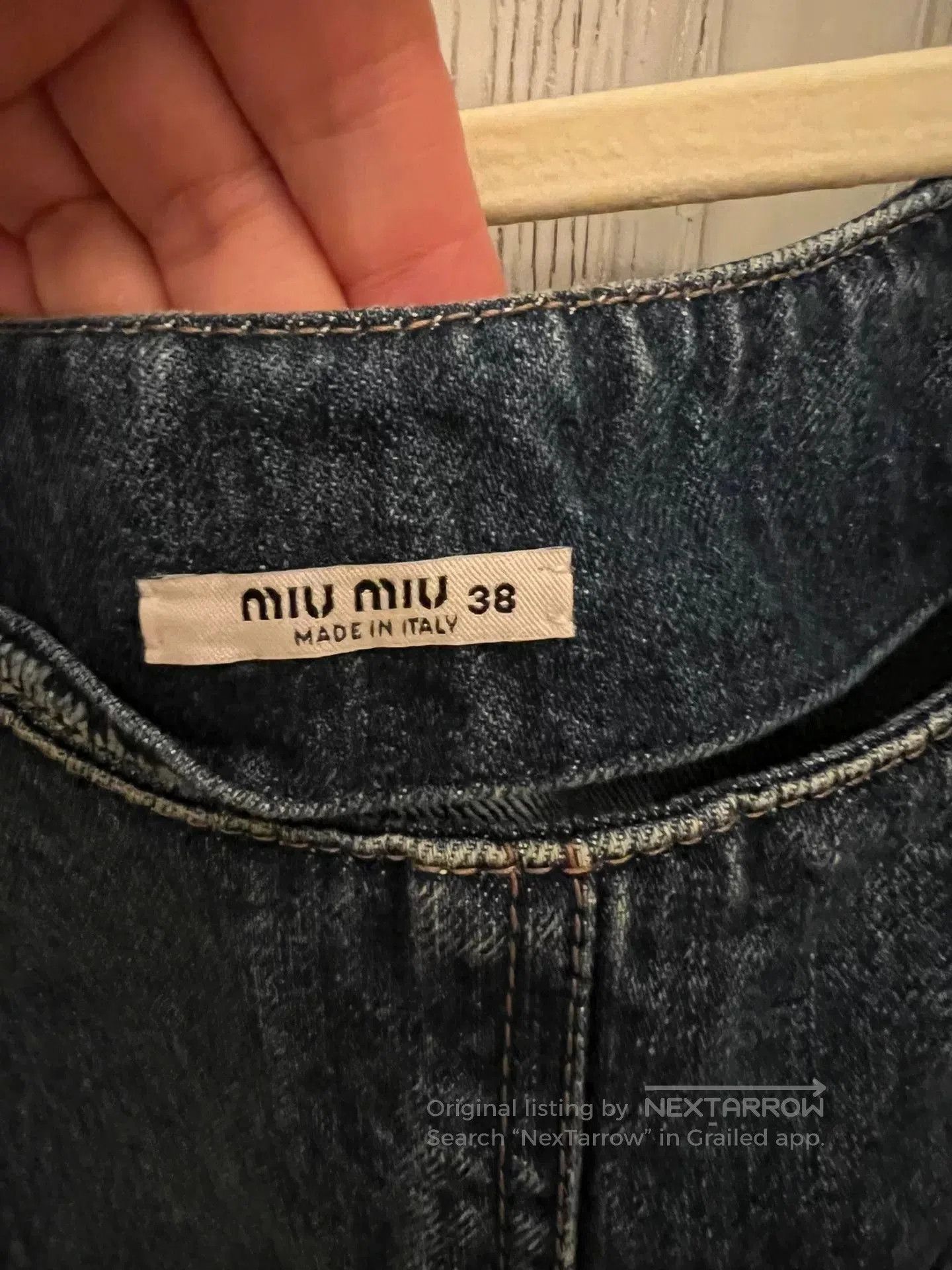Miu Miu Miumiu Pinafore Dress Size 38. Size S / US 4 / IT 40 - 3 Thumbnail