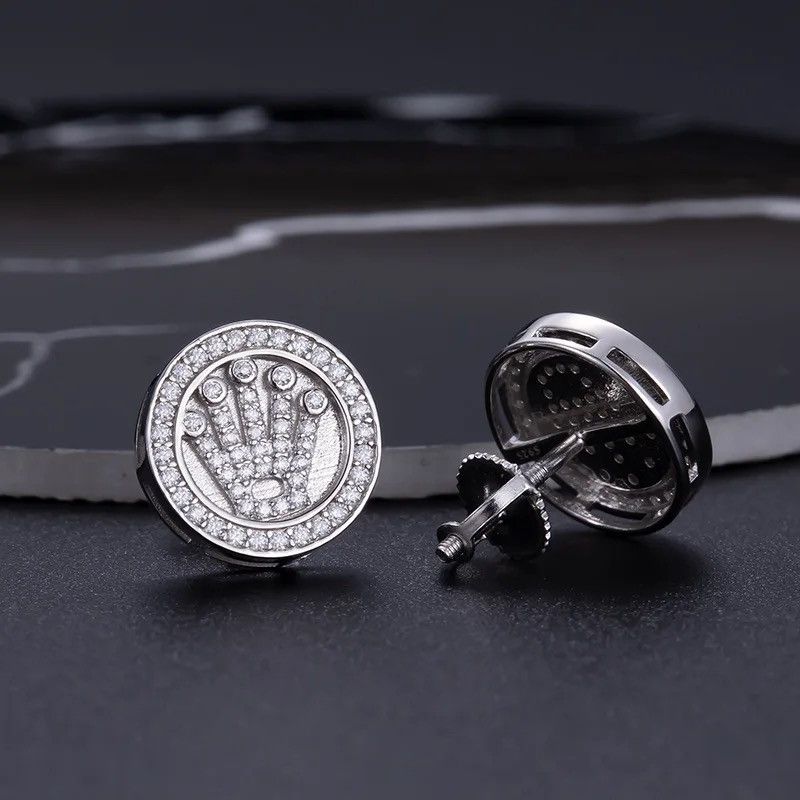 Jewelry Classics Crown Stud Earrings Size ONE SIZE - 3 Thumbnail