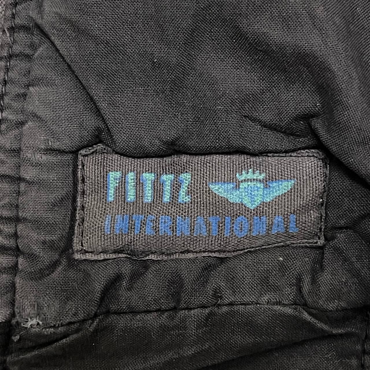 Japanese Brand Vintage Fittz International Thrashed Jacket Issey Miyake Size US L / EU 52-54 / 3 - 9 Thumbnail