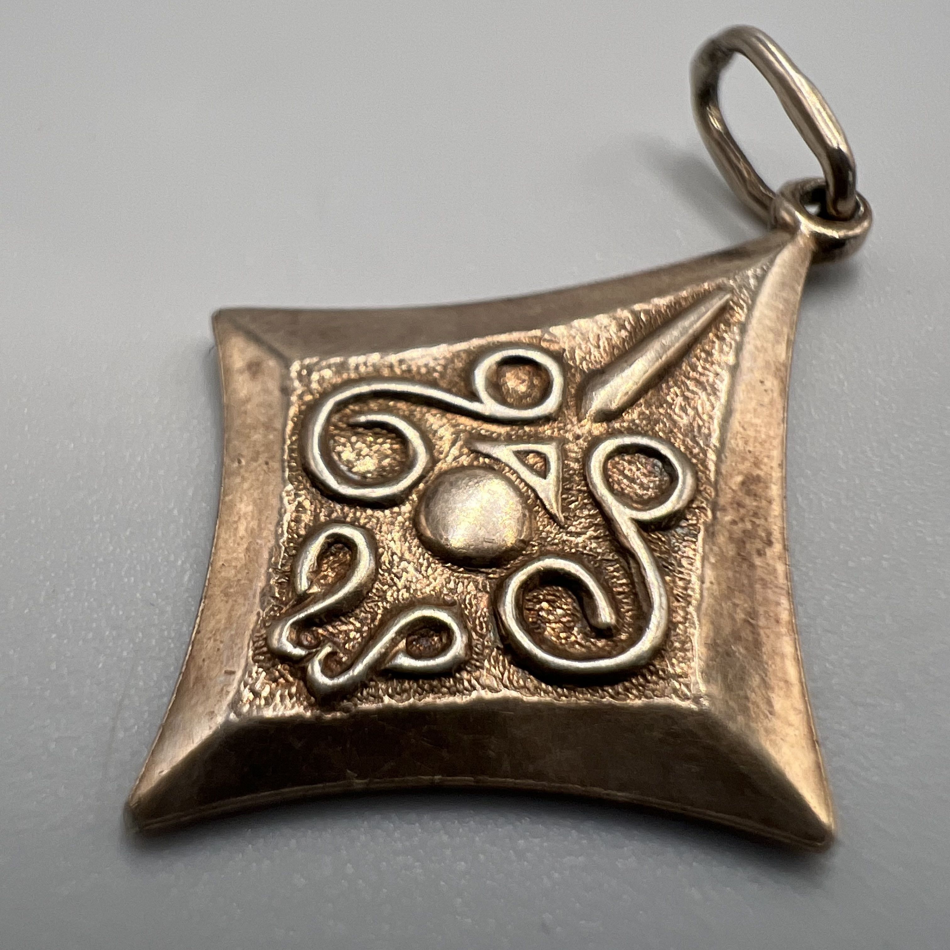 Vintage Vintage USSR Pendant Jewelry Sterling Silver 925 2.69 Size ONE SIZE - 1 Thumbnail