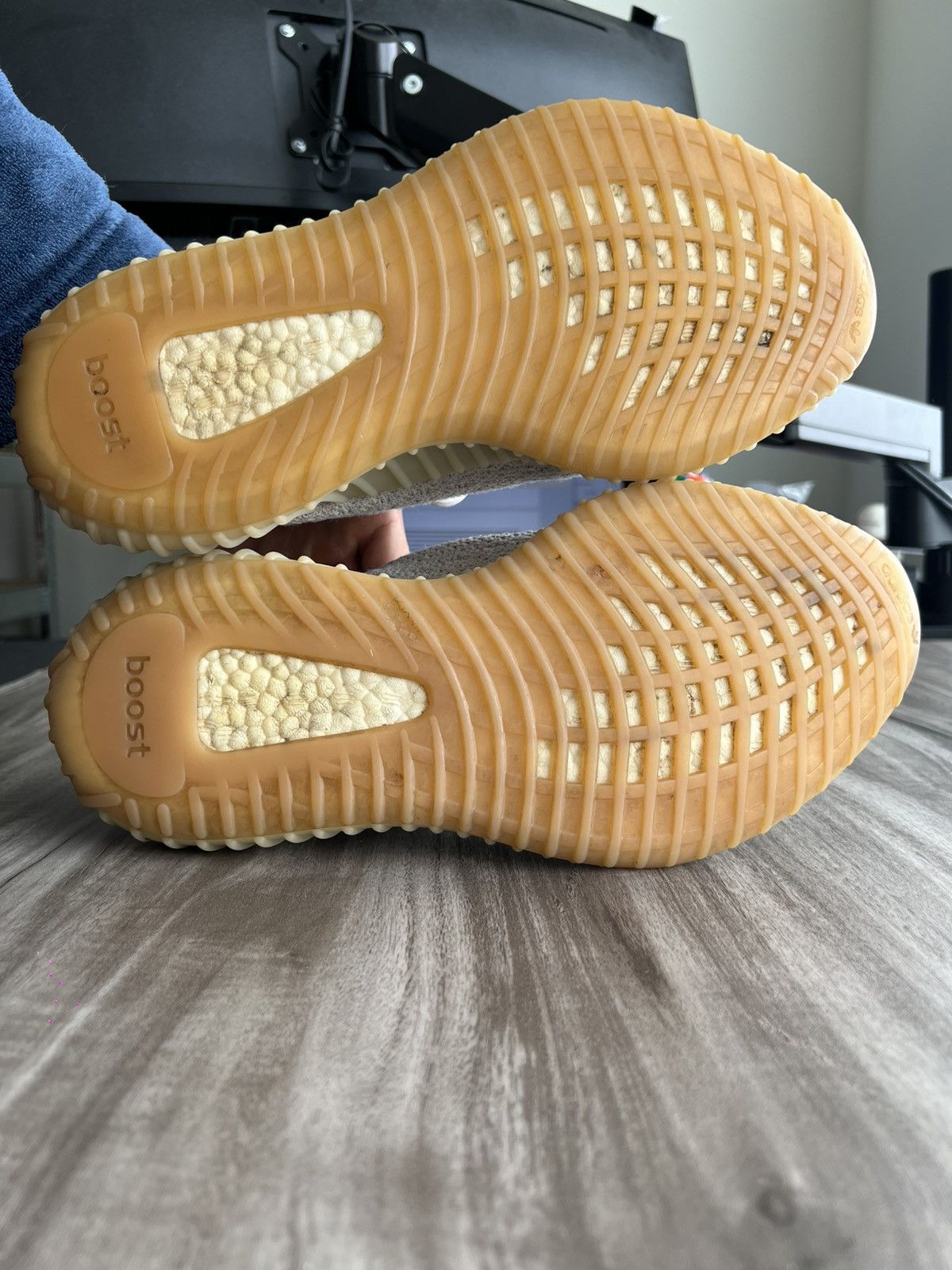Yeezy Size 8 Mens/ 9.5 Womens - adidas Yeezy Boost 350 V2 Sesame Size US 8 / EU 41 - 8 Thumbnail
