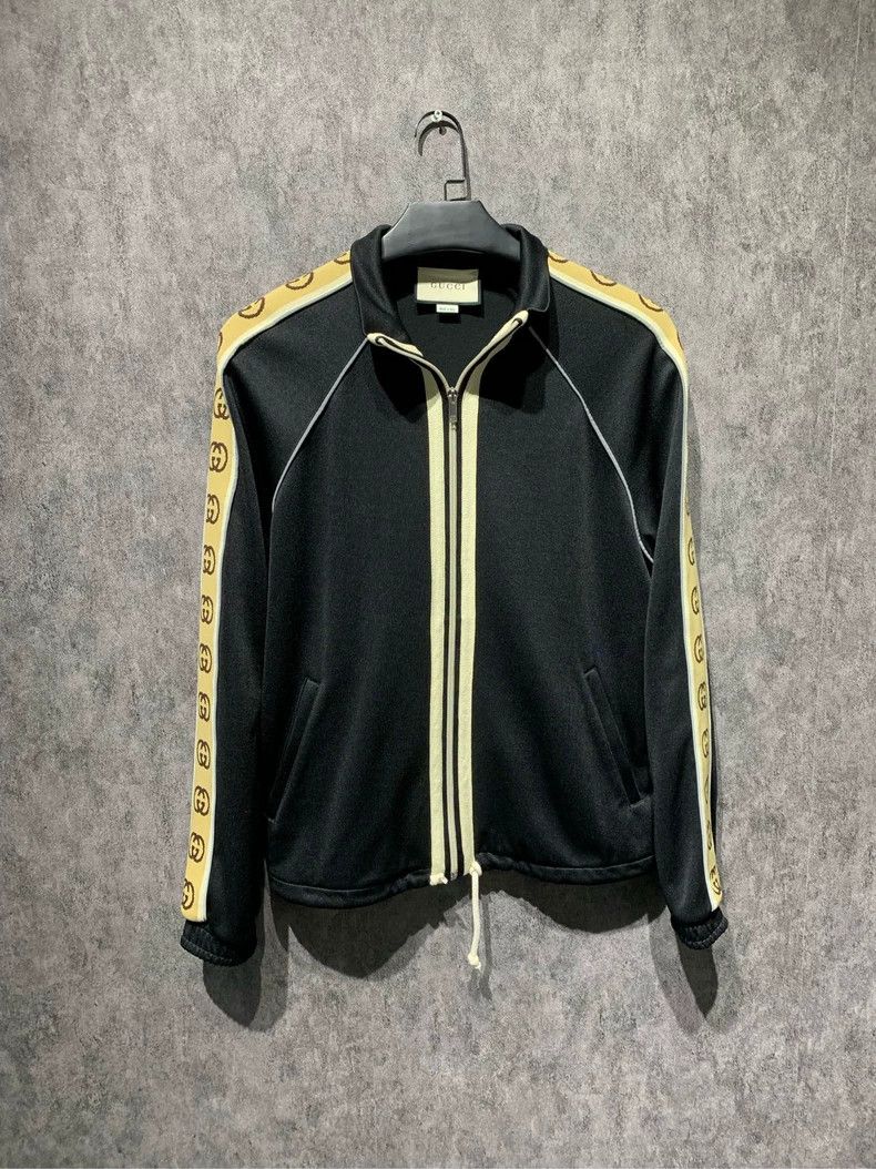 Gucci Gucci Black side logo striped jacket 2501-Nextarrow Size US XS / EU 42 / 0 - 1 Thumbnail