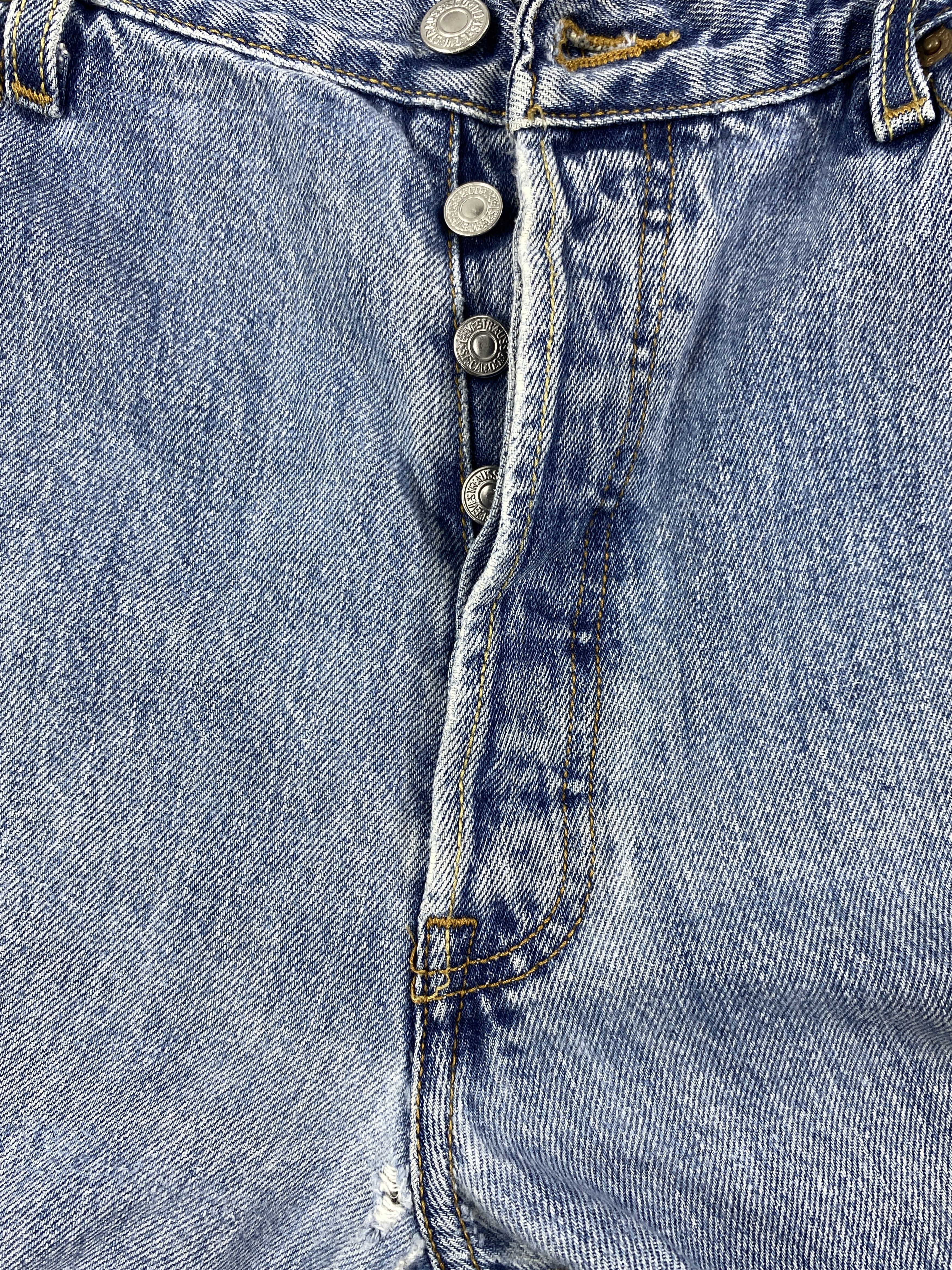 Levi's Mid Blue Vintage Levi's 501 Jeans 37x32.5 Denim -JN1563 Size US 37 - 6 Thumbnail