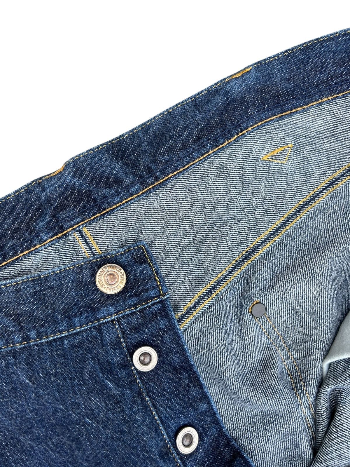 WEST RIDE West Ride Cycle Togs Japan Fade Blue Denim Selvedge Jeans Size US 38 / EU 54 - 7 Thumbnail