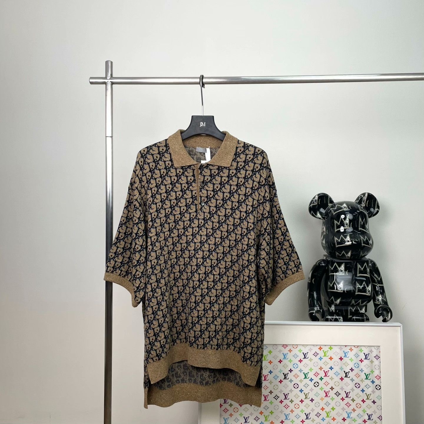 Dior Dior Printed Graphic Polo m Men Size US M / EU 48-50 / 2 - 1 Thumbnail