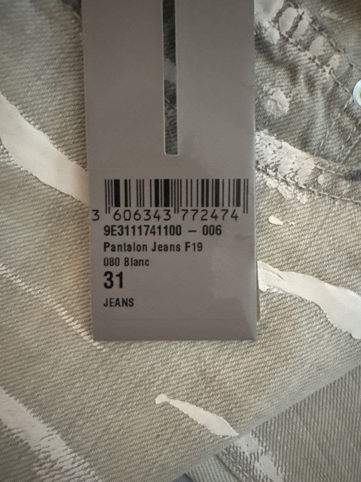 Dior Dior Paint Splatter Pants Size US 31 - 5 Thumbnail