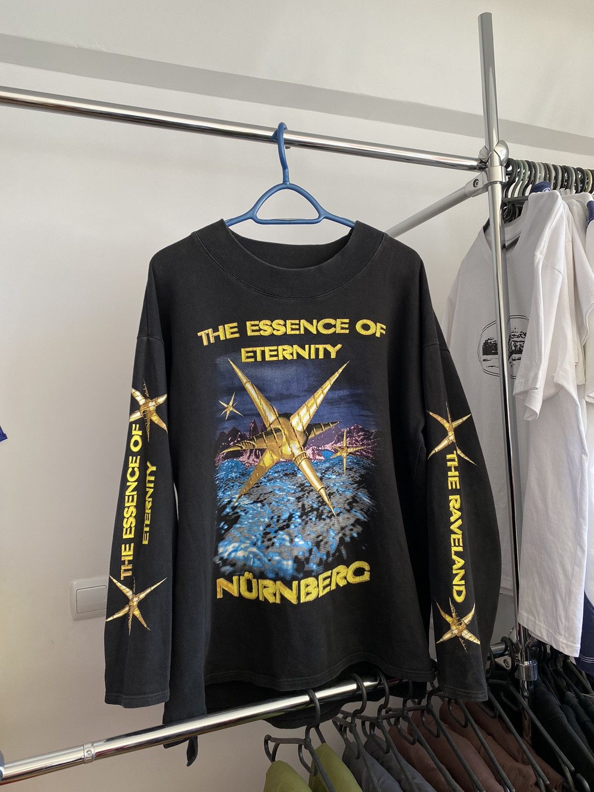 Rare Vintage 1995 Rave Land Long Sleeve Tshirt