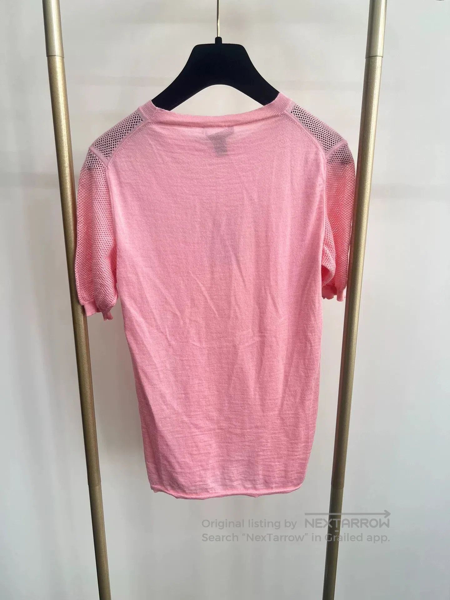 Louis Vuitton LV Knit Short Sleeve T. Size M / US 6-8 / IT 42-44 - 2 Thumbnail