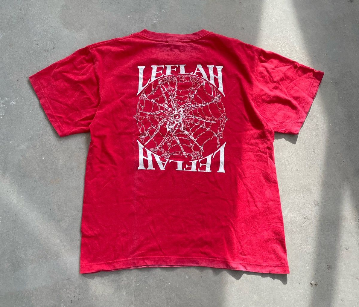 Japanese Brand LEFLAH BLACK WIDOW PRINTED TEE Size US L / EU 52-54 / 3 - 1 Thumbnail