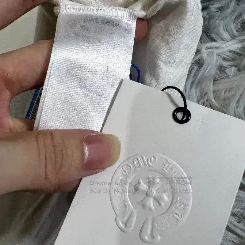 Chrome Hearts Chrome Hearts White Cotton Men's T-Shirt . Size US XL / EU 56 / 4 - 4 Thumbnail