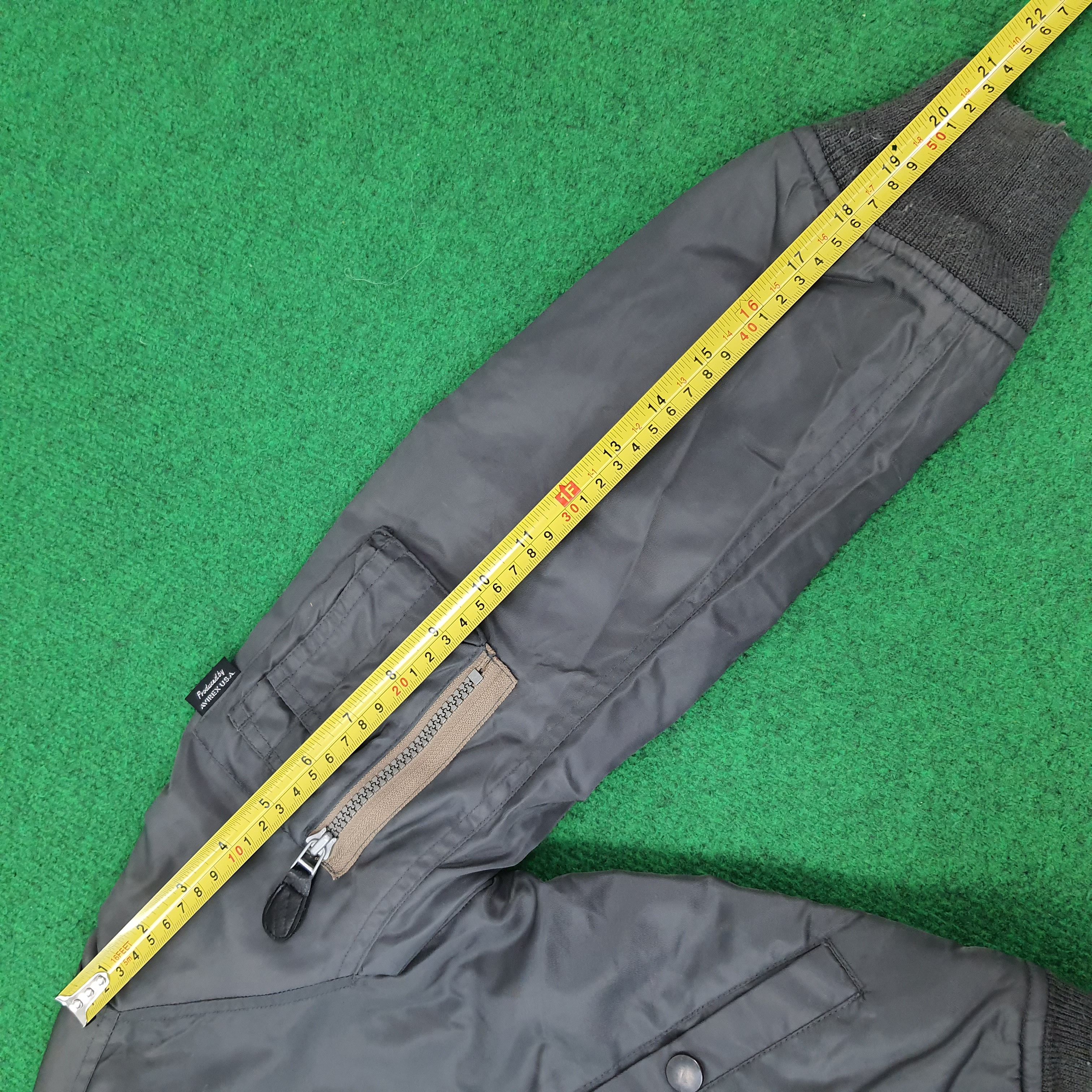 Avirex Vintage Avirex USA Military Bomber Jacket C256N5 Size US XXS / EU 40 - 9 Thumbnail