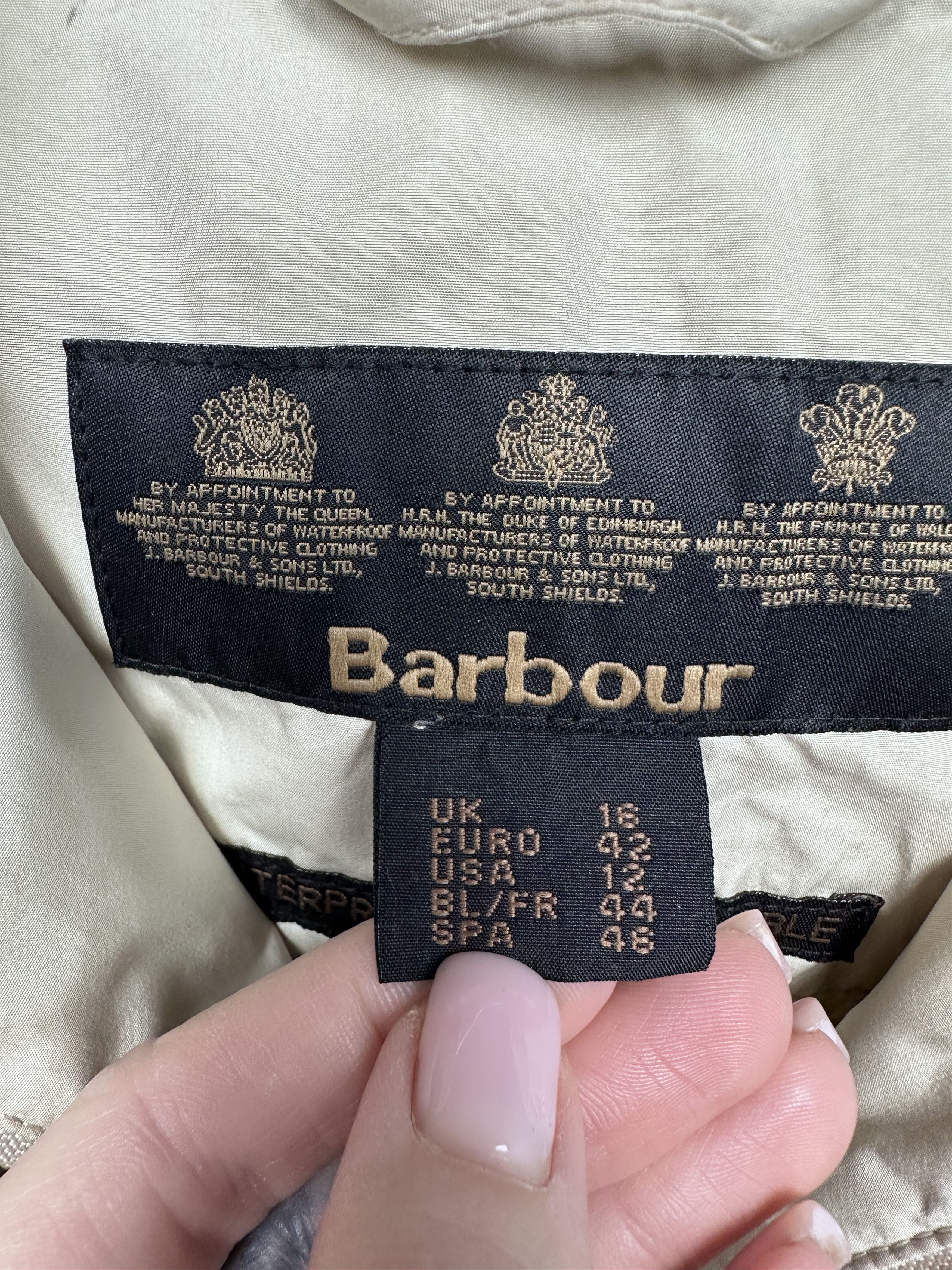 Barbour Barbour Vintage Womens Featherweight Amelia Jacket Size XL / US 12-14 / IT 48-50 - 4 Thumbnail