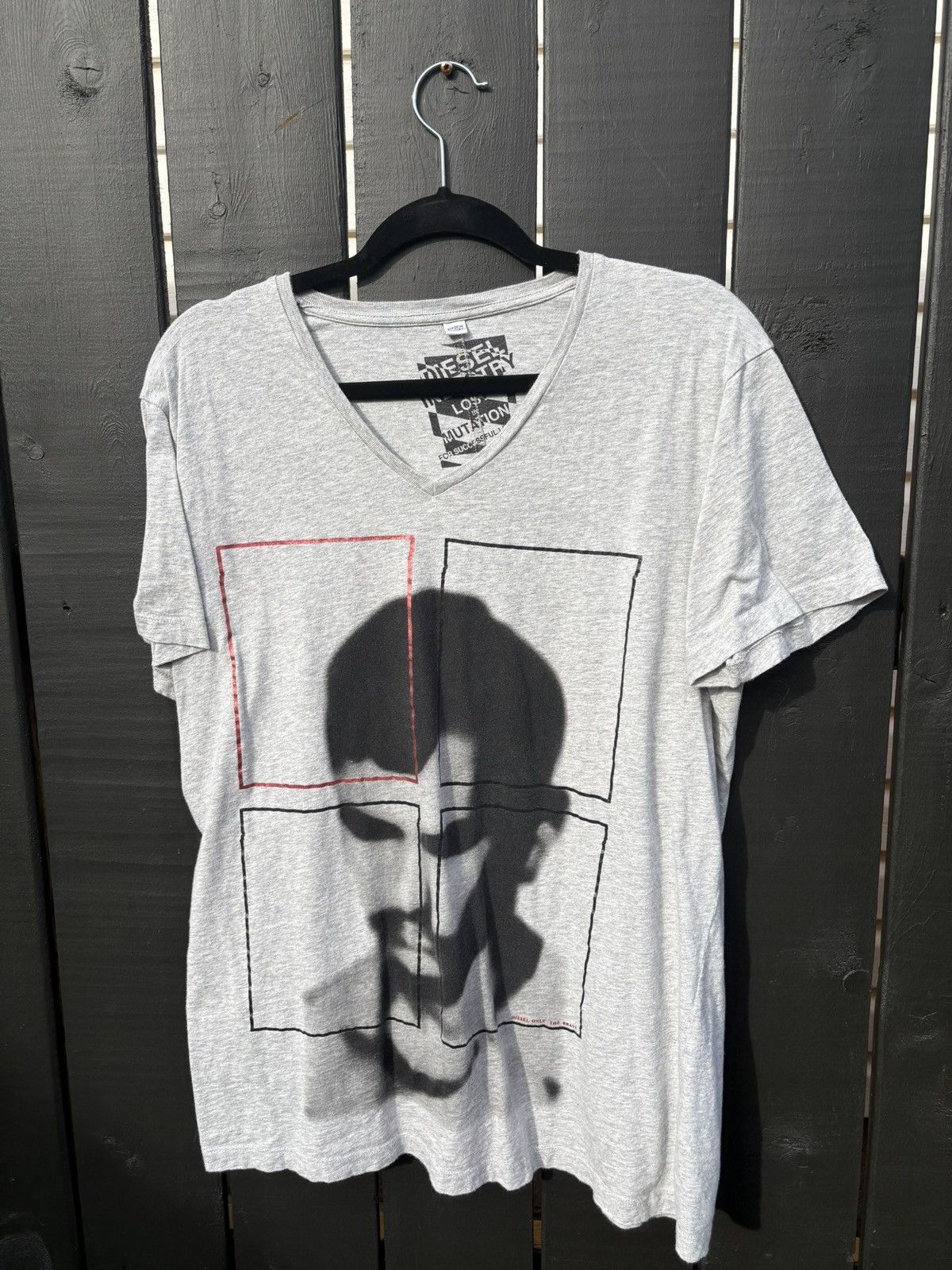 Diesel Diesel Industry Lost Vintage Streetwear Hype T-shirt Size US XL / EU 56 / 4 - 1 Thumbnail