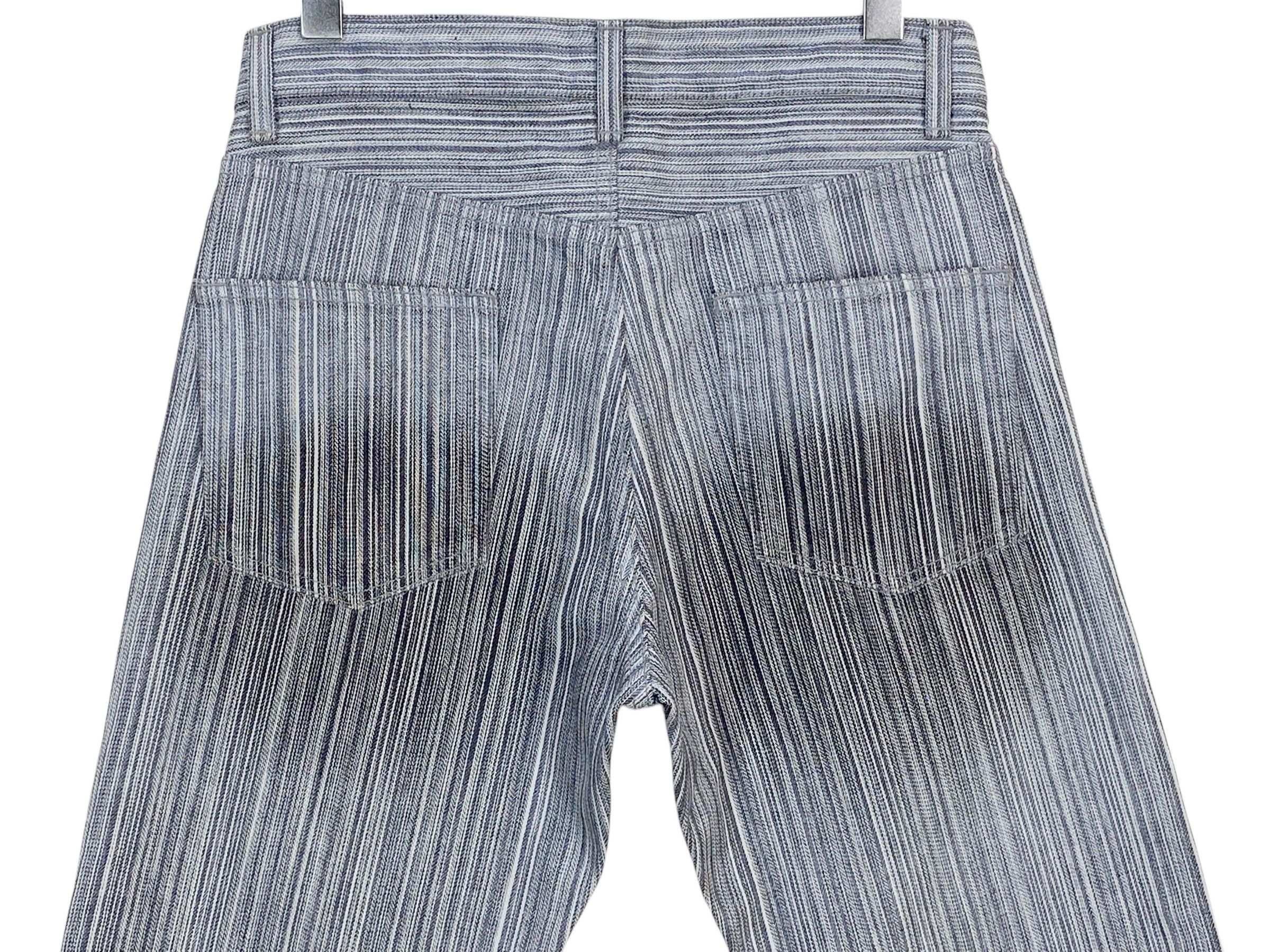 Japanese Brand Semantic Design Stripes Punk Denim Jeans Japanese Brand Size US 29 - 5 Thumbnail