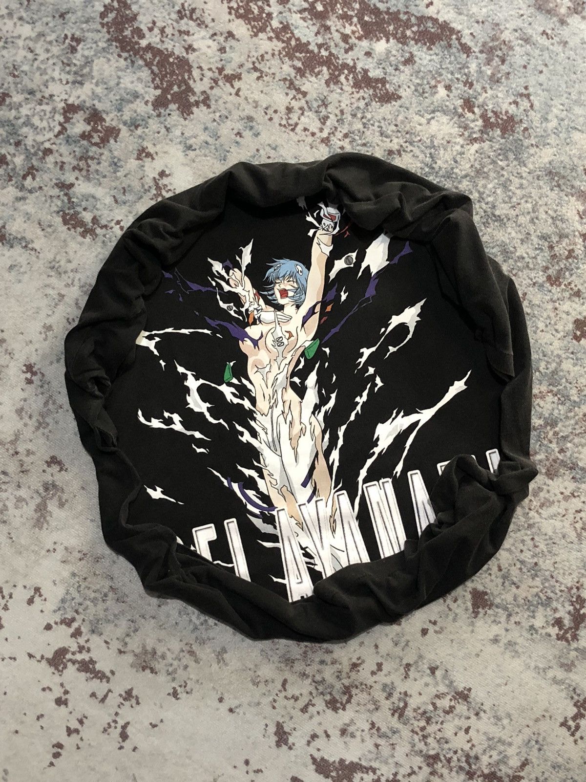 Anime × Vintage Rare Rei Ayanami Anime Tee Japanese Size US XL / EU 56 / 4 - 1 Thumbnail