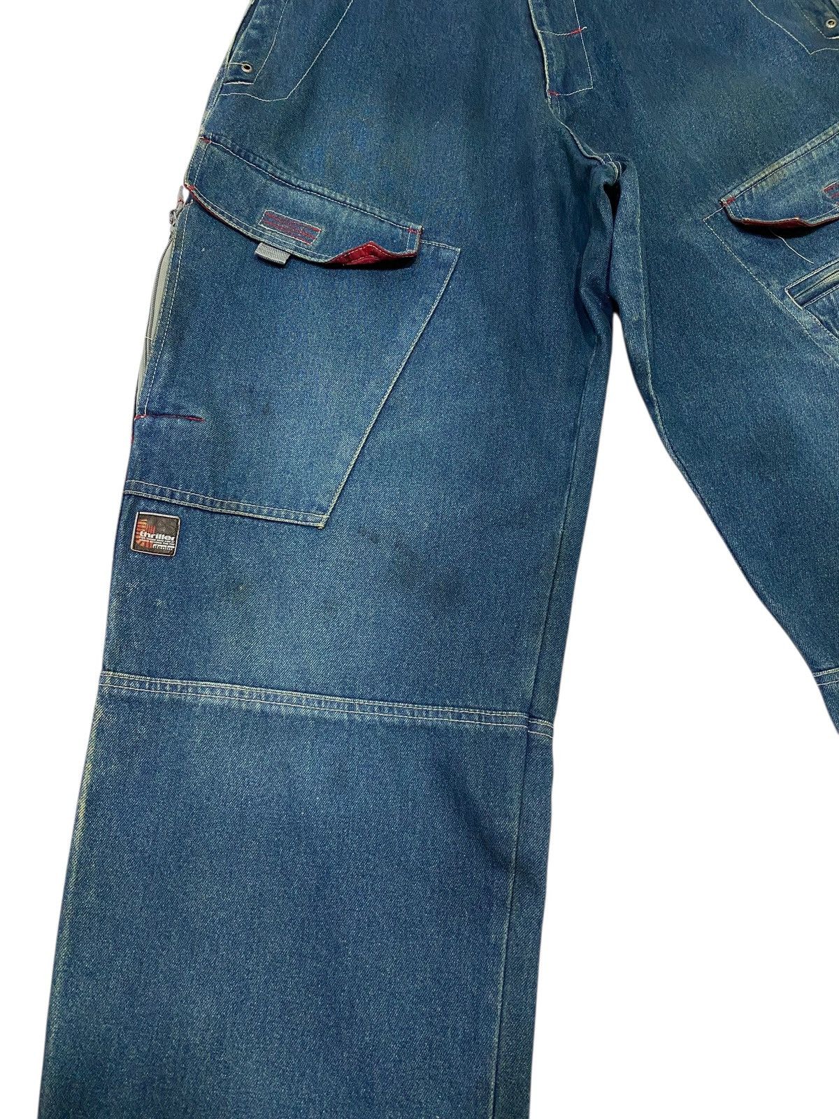 JNCO Thriller baggy jeans / hip hop rap Size US 33 - 24 Thumbnail