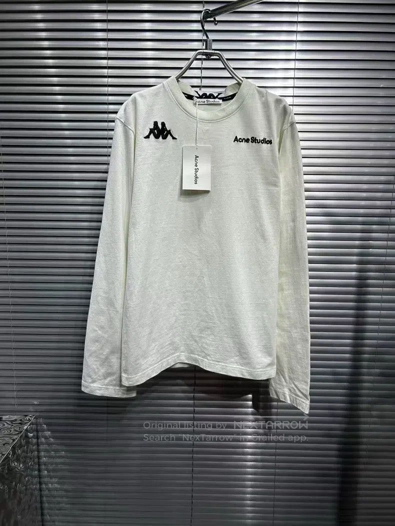 Acne Studios Acne Studios 2025 SS Chest Printed Flock Lettering Logo Wh Size US XS / EU 42 / 0 - 1 Thumbnail