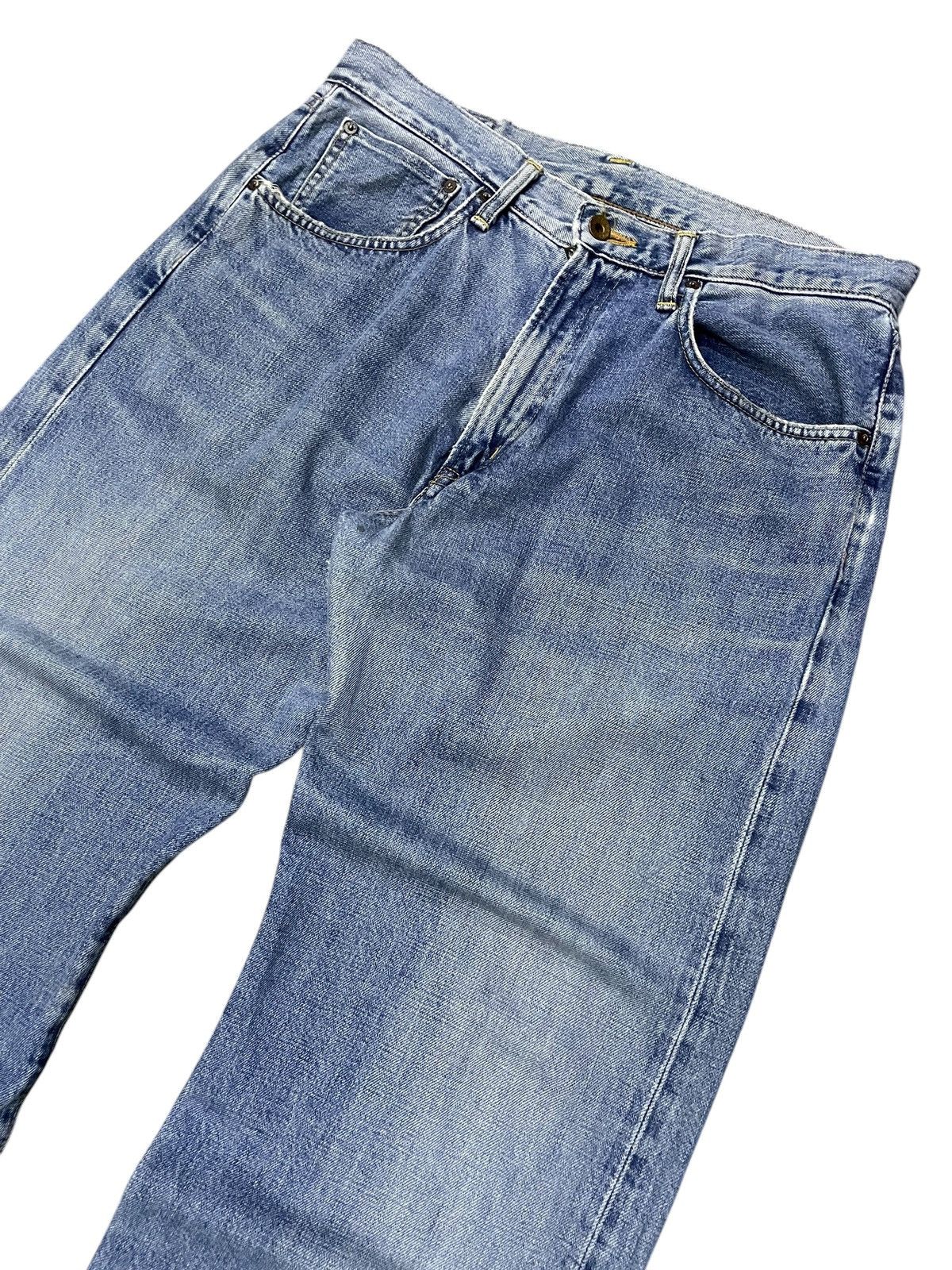 Edwin × Vintage Vintage OG Edwin 505 Loose Baggy Selvedge Jeans Size US 32 / EU 48 - 4 Thumbnail