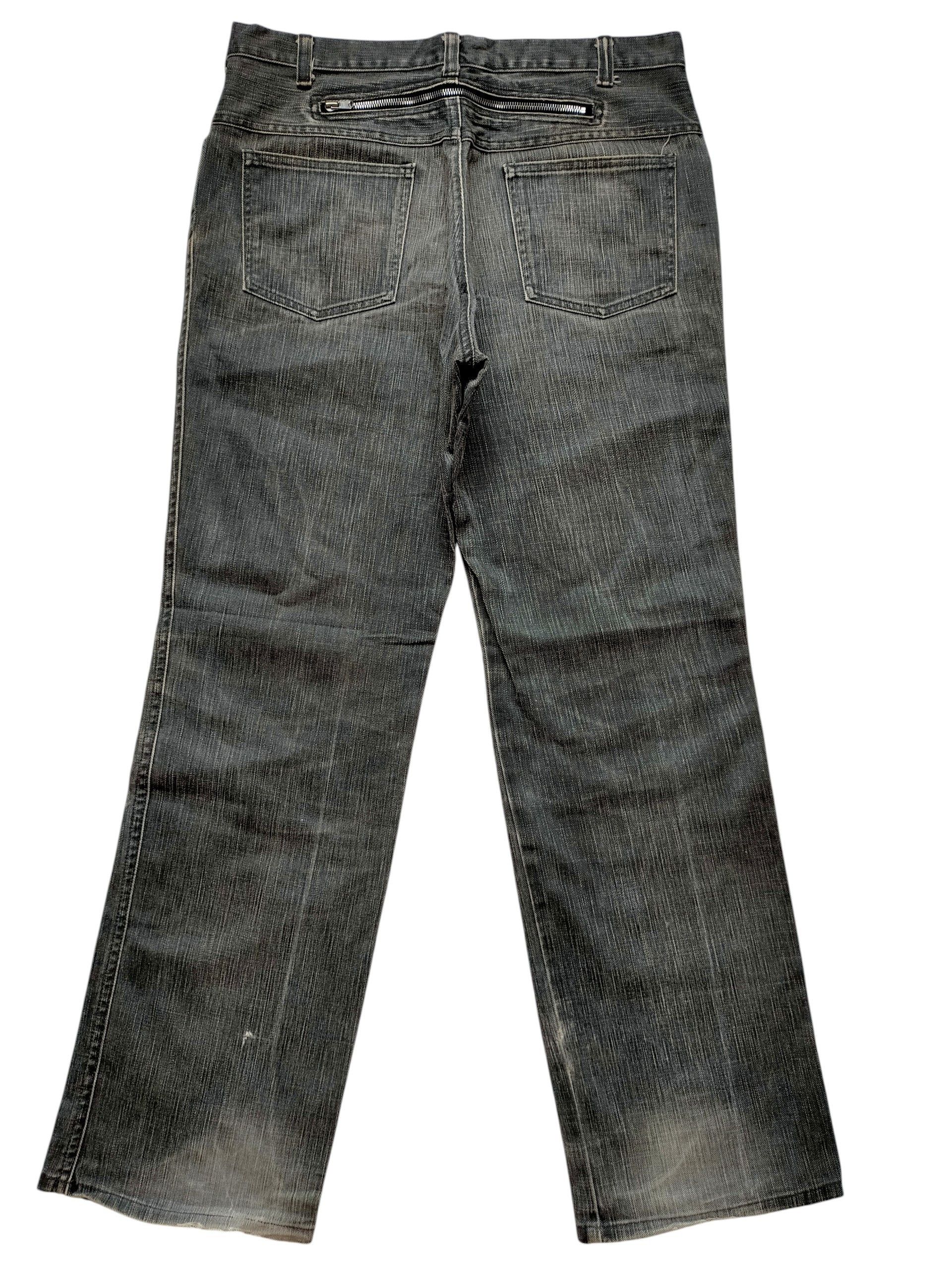 Number (N)ine Number Nine Japan Pain Black Jeans | Grailed