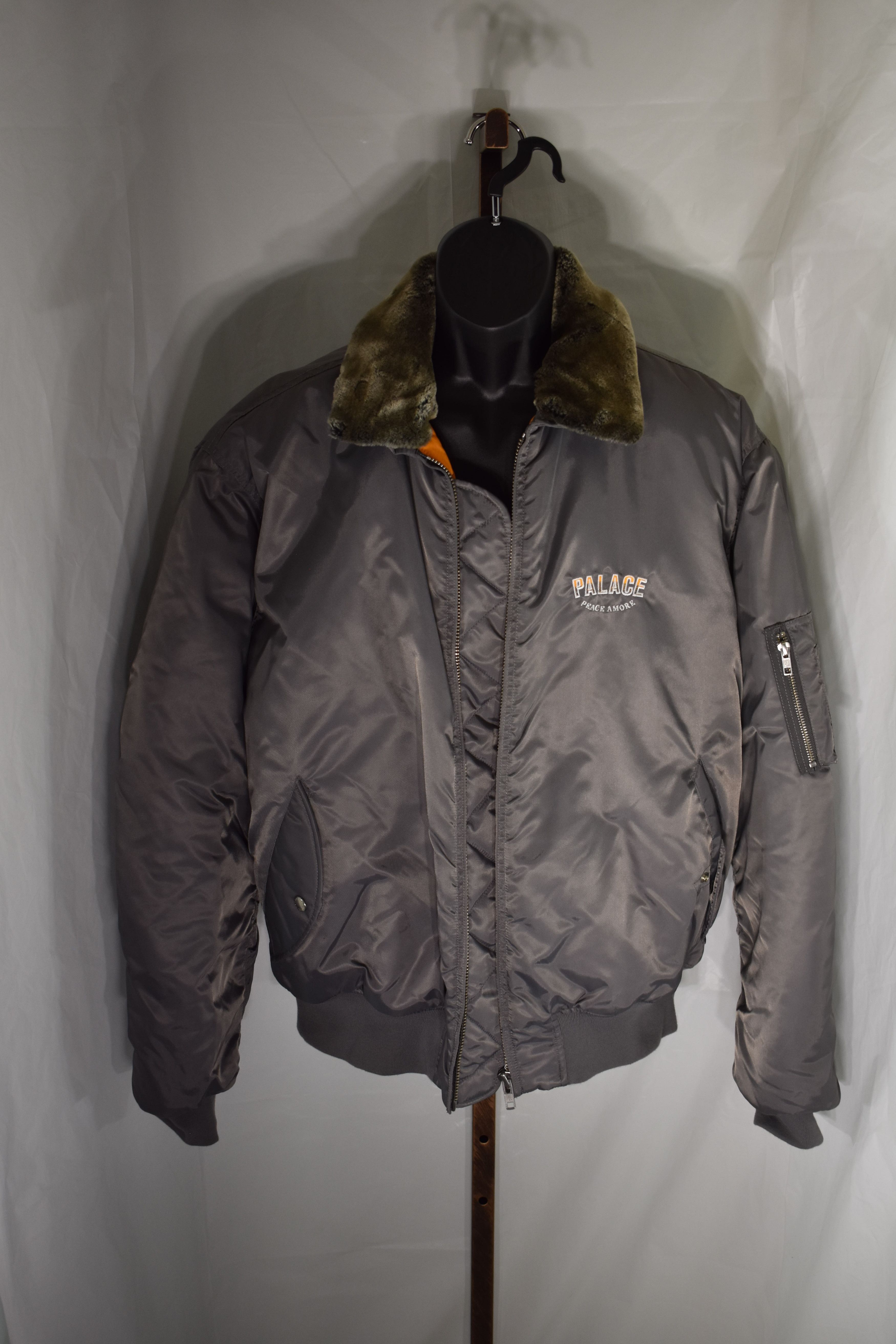 ランキング第1位 PALACE THERMAL BONDED BOMBER RUST サイズXL