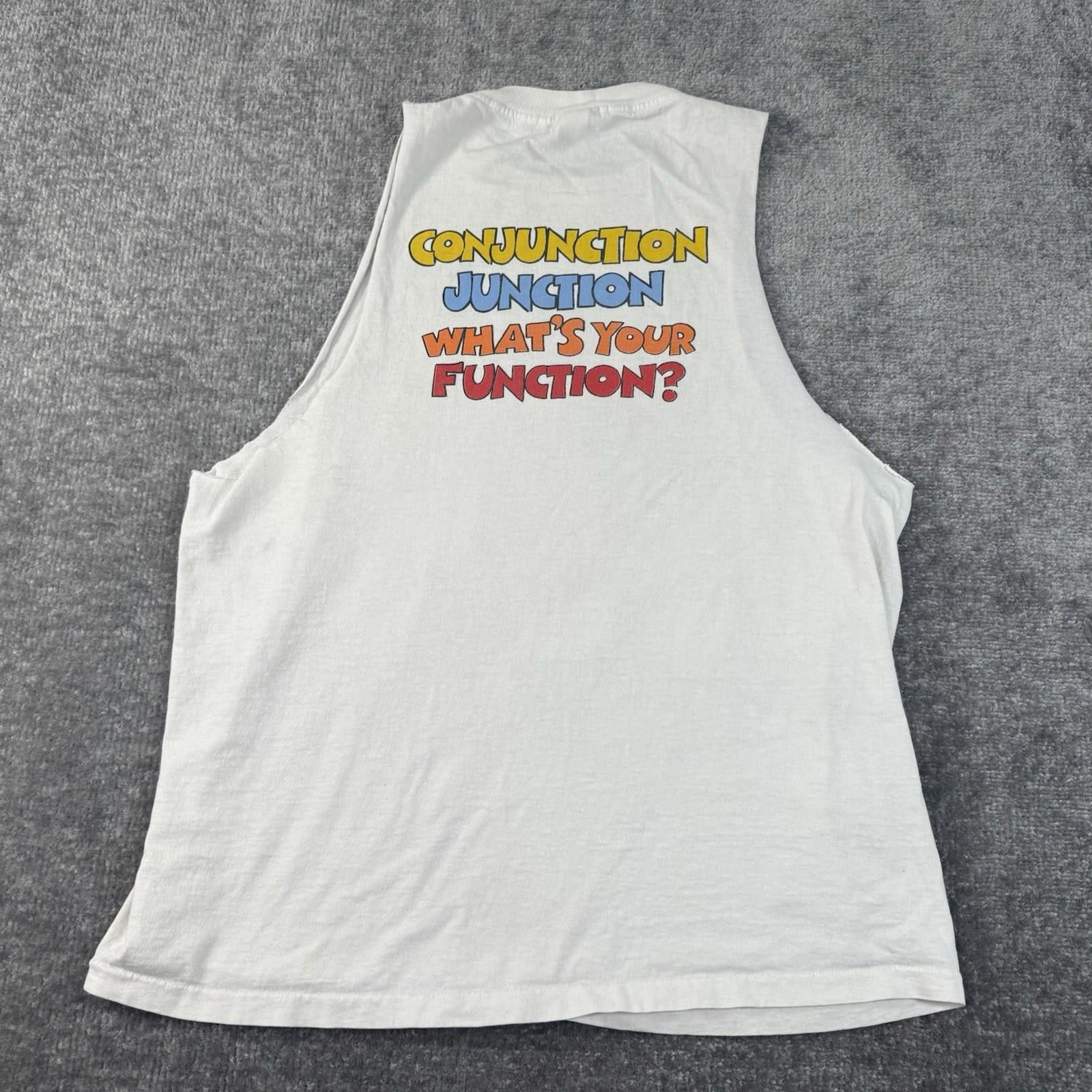 Changes Vintage 1995 School House Rock Conjunction Shirt Size XL Size US XL / EU 56 / 4 - 2 Thumbnail