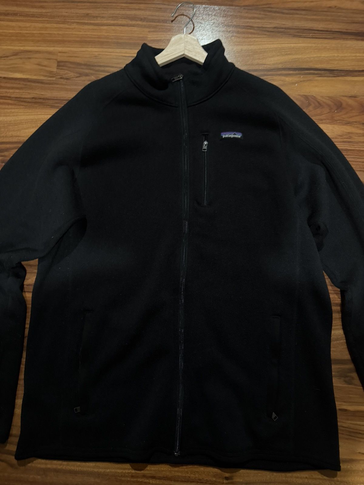 Patagonia Vintage Black Patagonia Zipup Size US XL / EU 56 / 4 - 1 Thumbnail