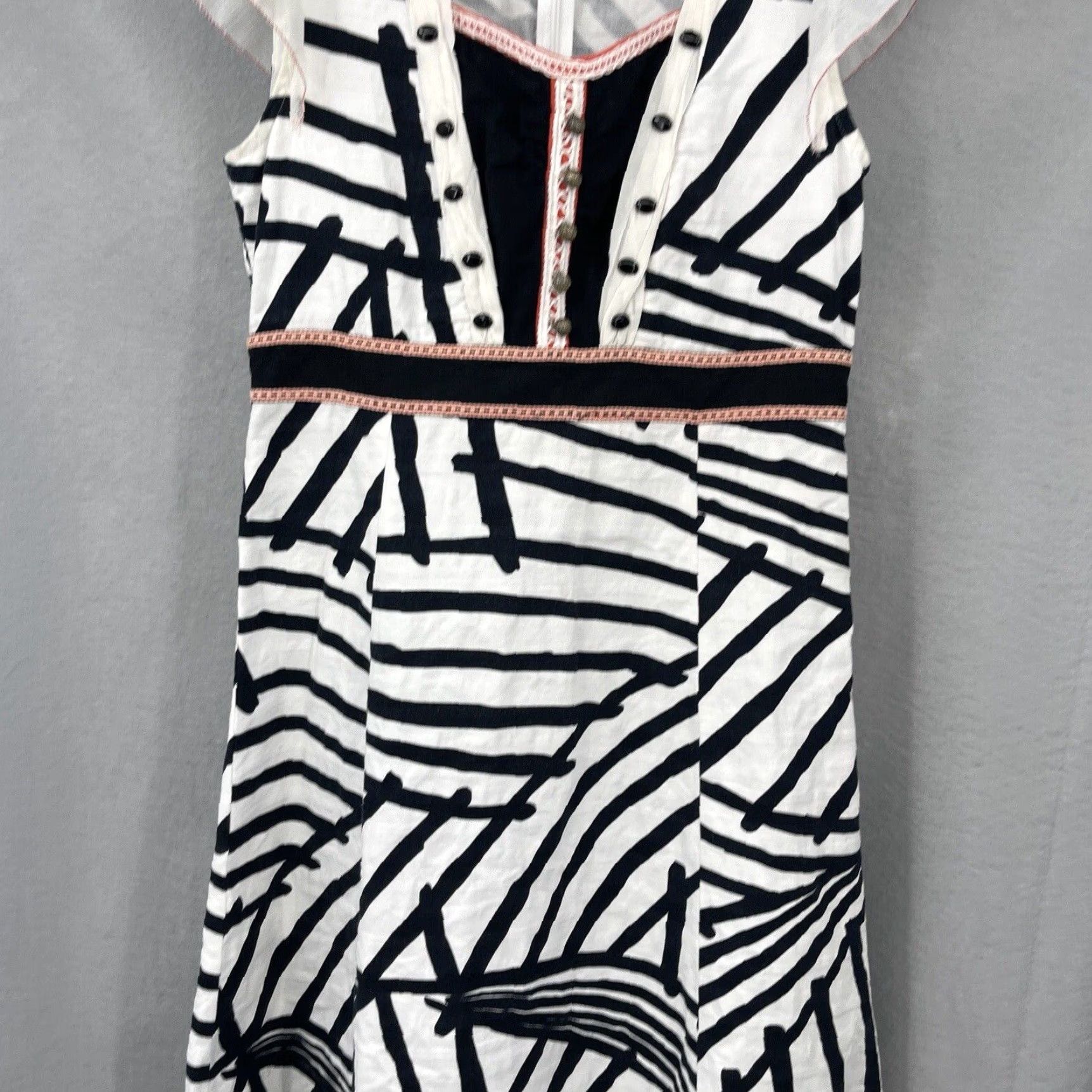 Anthropologie VINTAGE Anthropologie McGinn Knightsbridge Dress Womens Medium 36 Linen Blend Quiet Lux Size M / US 6-8 / IT 42-44 - 2 Thumbnail