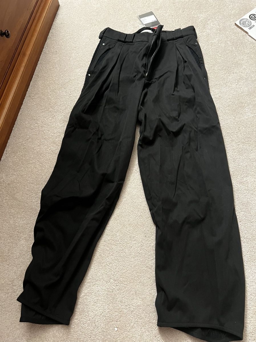 Kiko Kostadinov Black Halics Trousers