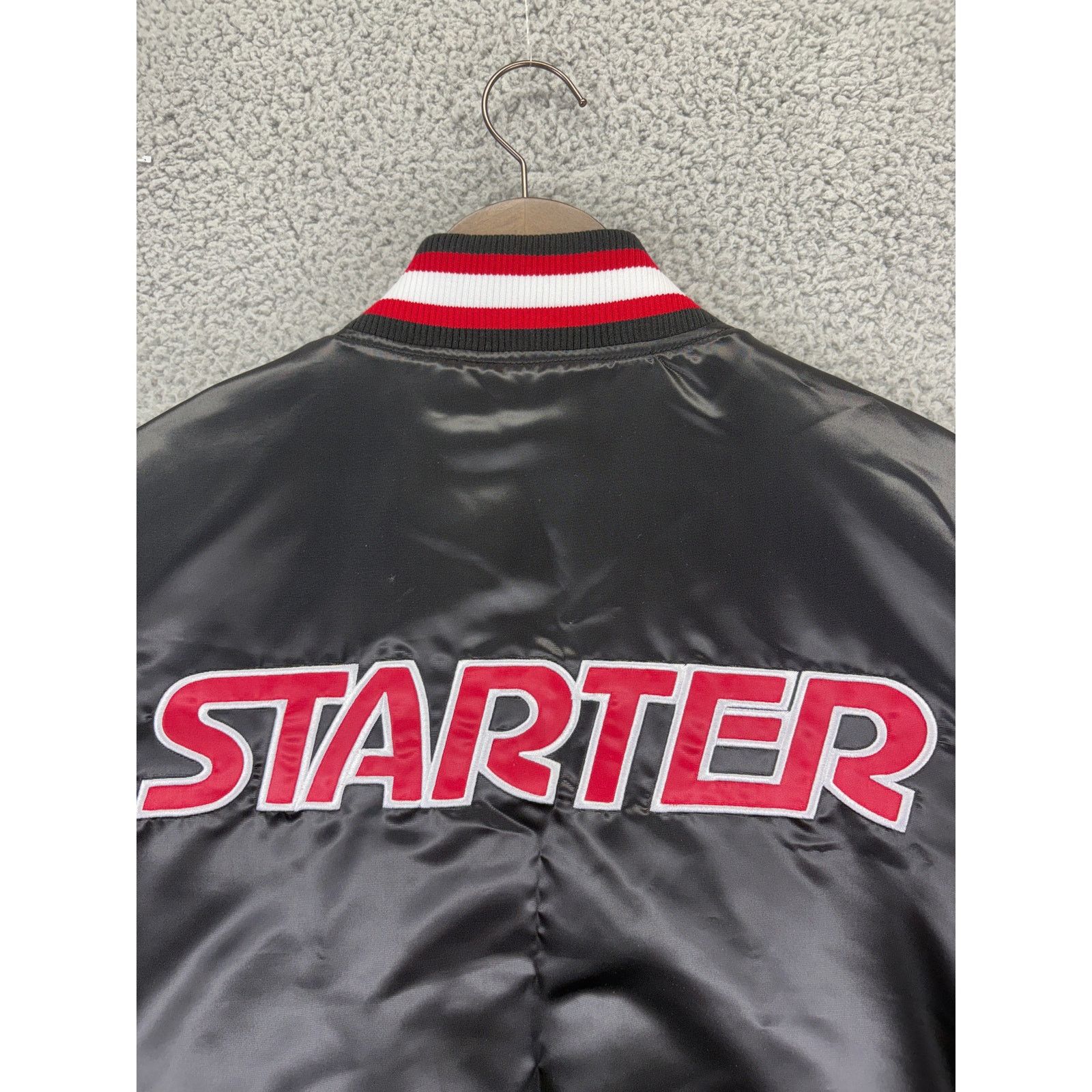 NFL Starter Retro Satin Varsity Bomber Jacket Mens Extra Large Size US XL / EU 56 / 4 - 8 Thumbnail