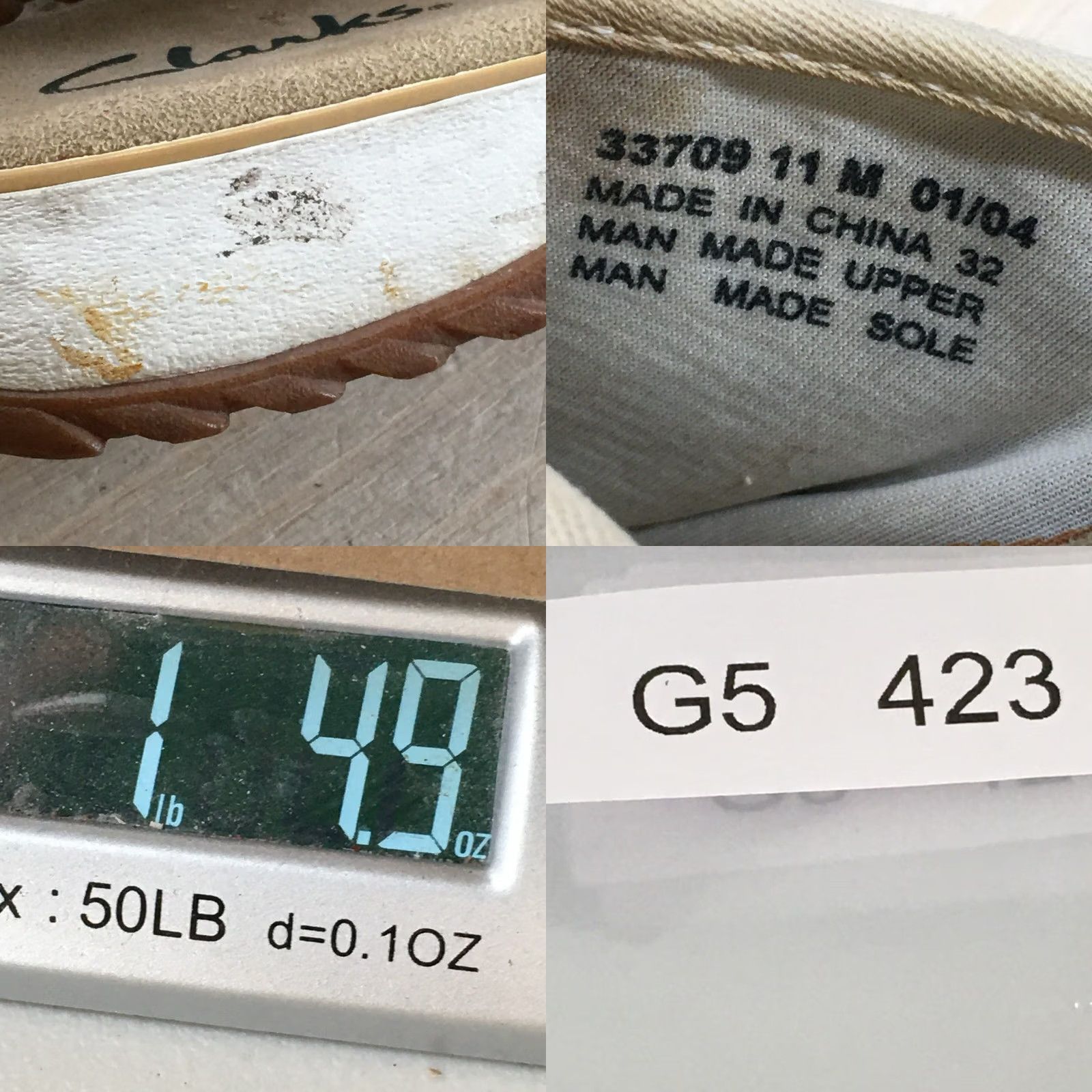 Clarks Clarks Sandals Womens 11 M Slip On Slides Beige Faux Suede Open Toe Wedge Casual Size US 11 / IT 41 - 10 Thumbnail