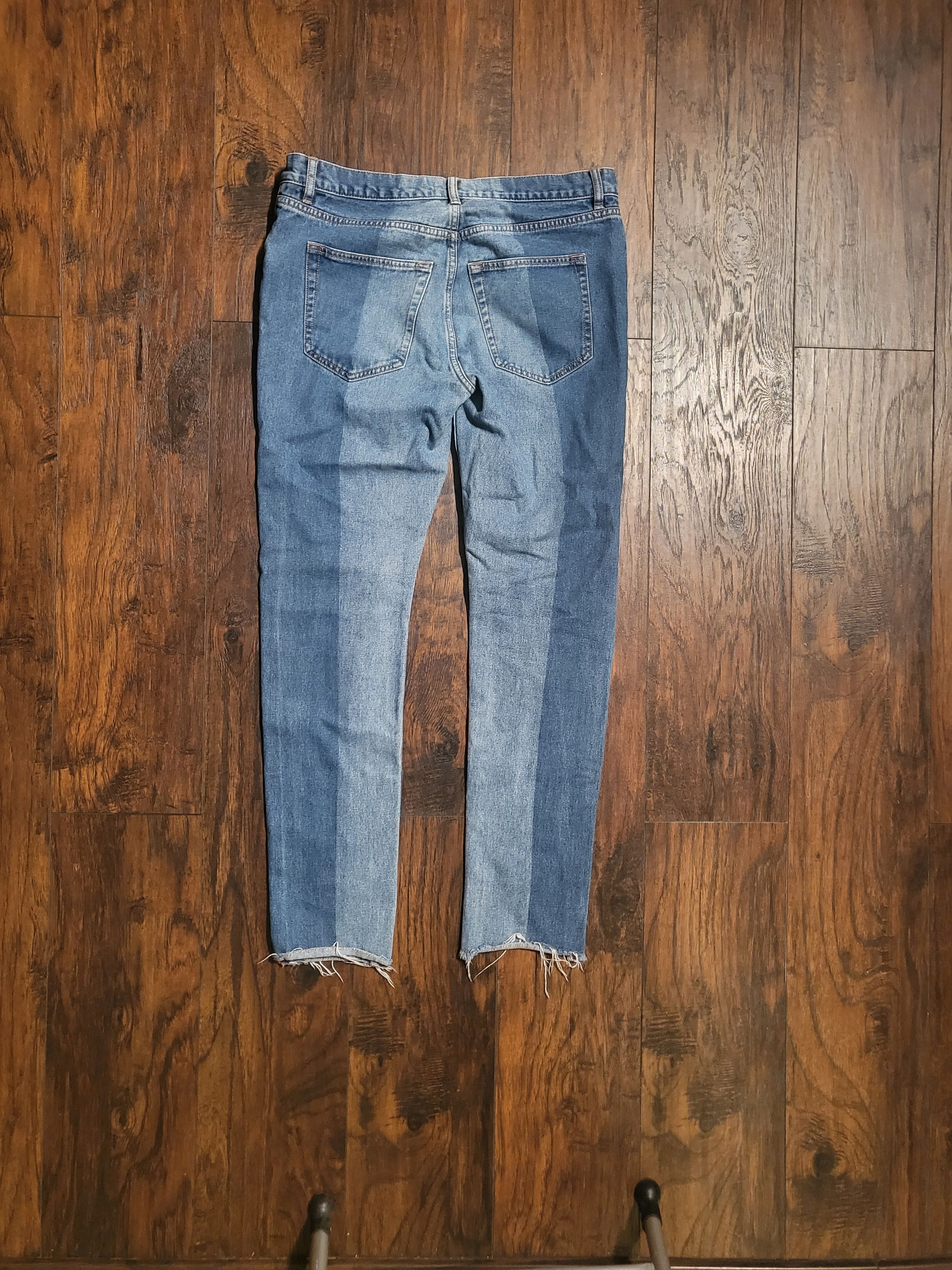 Vintage Laboratory Harlequin denim. Size US 34 / EU 50 - 2 Thumbnail