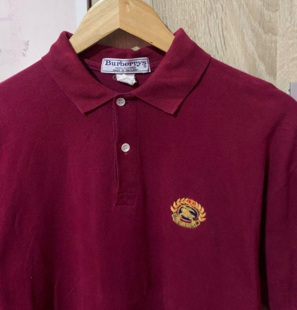 Burberry VINTAGE BURBERRY POLO SHIRT Size US L / EU 52-54 / 3 - 2 Thumbnail