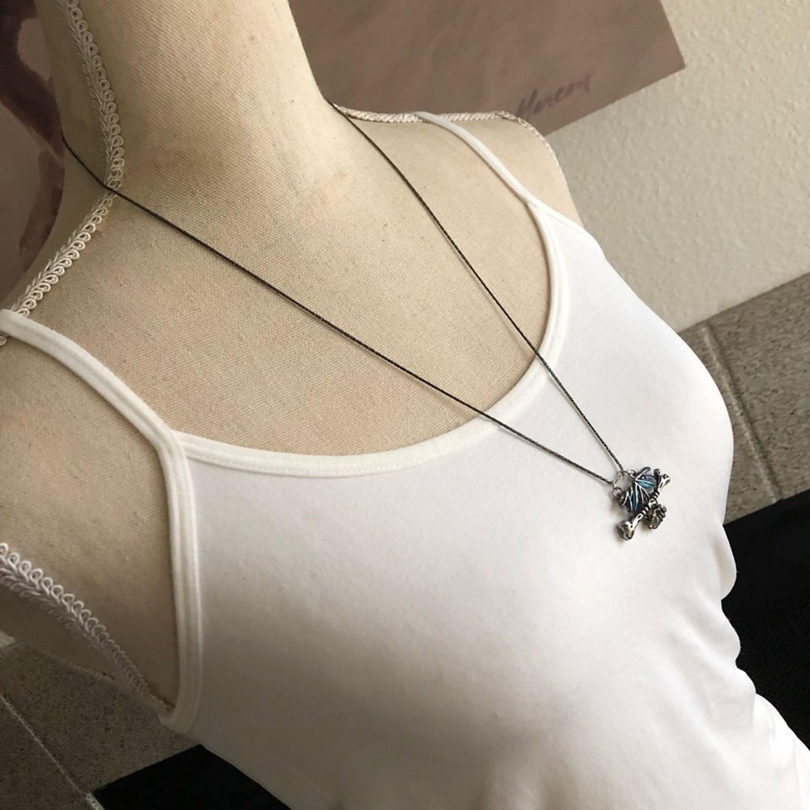 Jewelry Vintage repurpose southwest tribal sterling necklace Size ONE SIZE - 2 Thumbnail