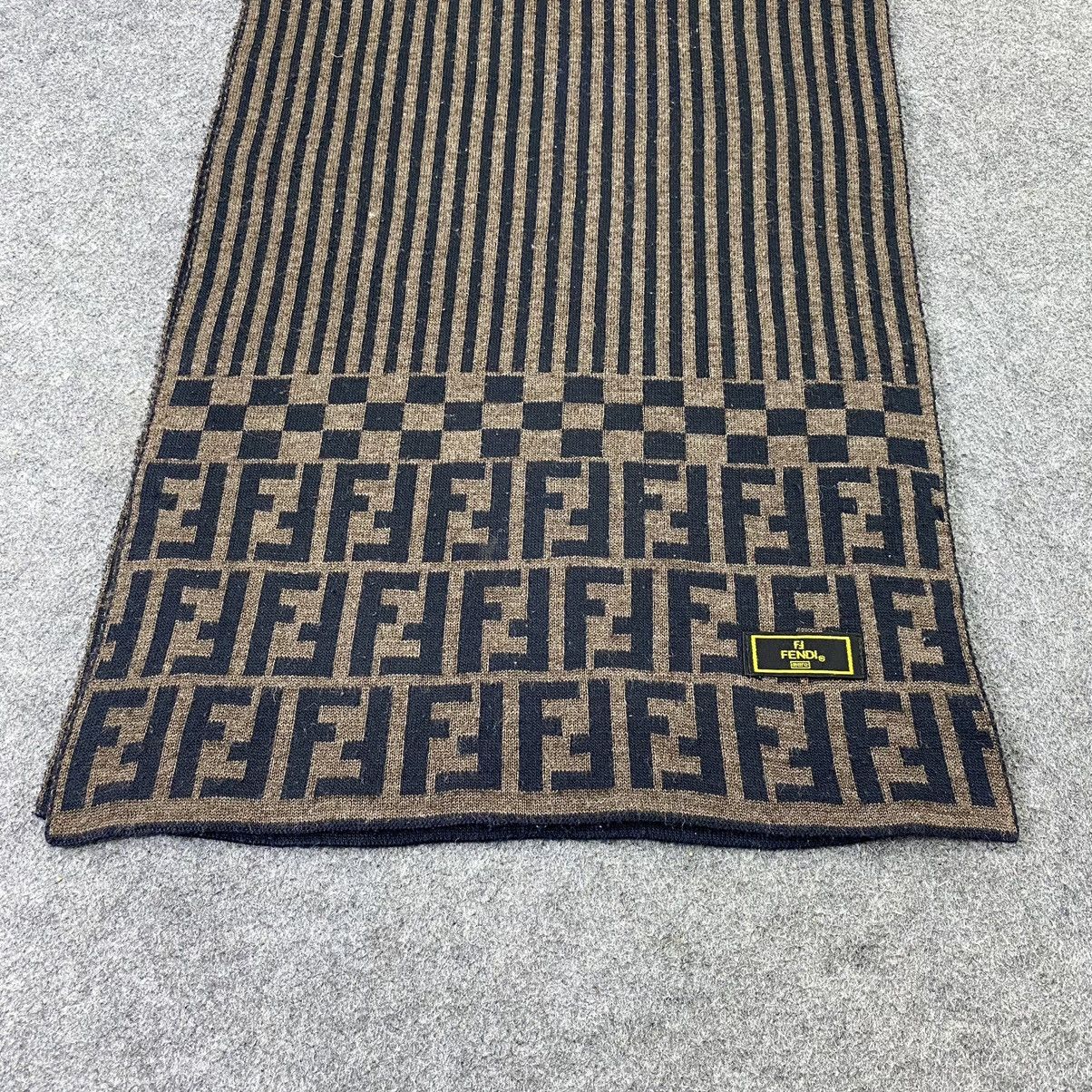 Fendi × Vintage Fendi Scarf / Muffler / Neckwear - T1342 Size ONE SIZE - 5 Thumbnail