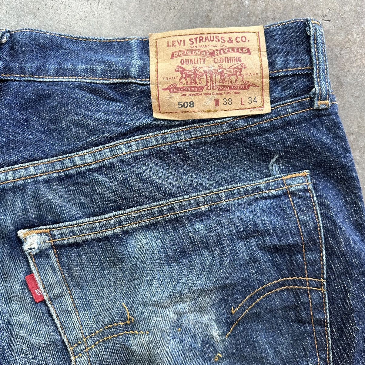 Levi's Vintage Levis 508 Faded Jean Distressed Denim Pant Size US 38 / EU 54 - 15 Thumbnail