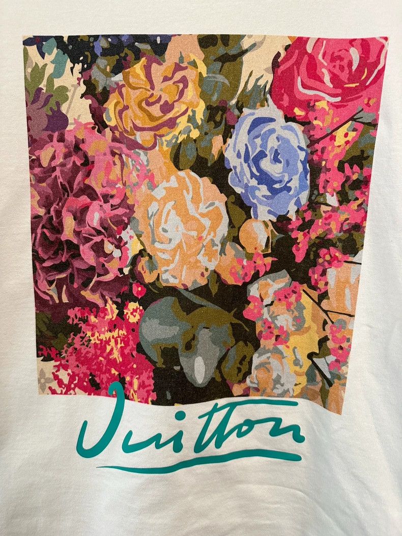 Louis Vuitton Louis Vuitton FW22 crew neck monogrammed floral print pullo Size US L / EU 52-54 / 3 - 3 Thumbnail