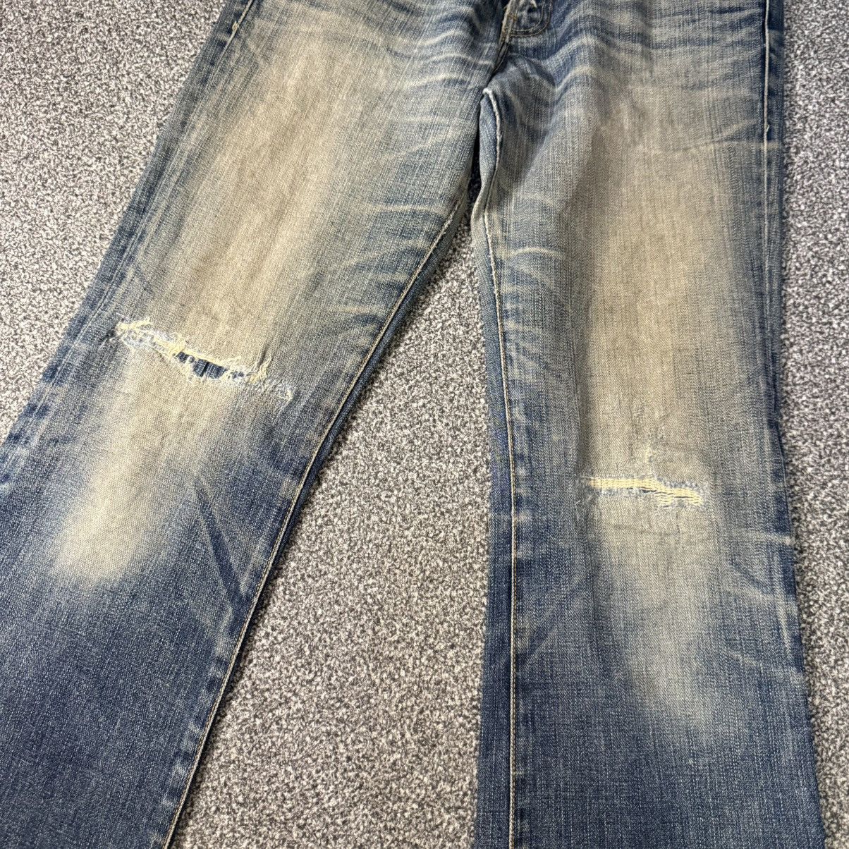 Levi's 🔥🇯🇵 Vintage Distressed 06 Levis 517 Flared Denim Boot Cut Size US 32 / EU 48 - 4 Thumbnail
