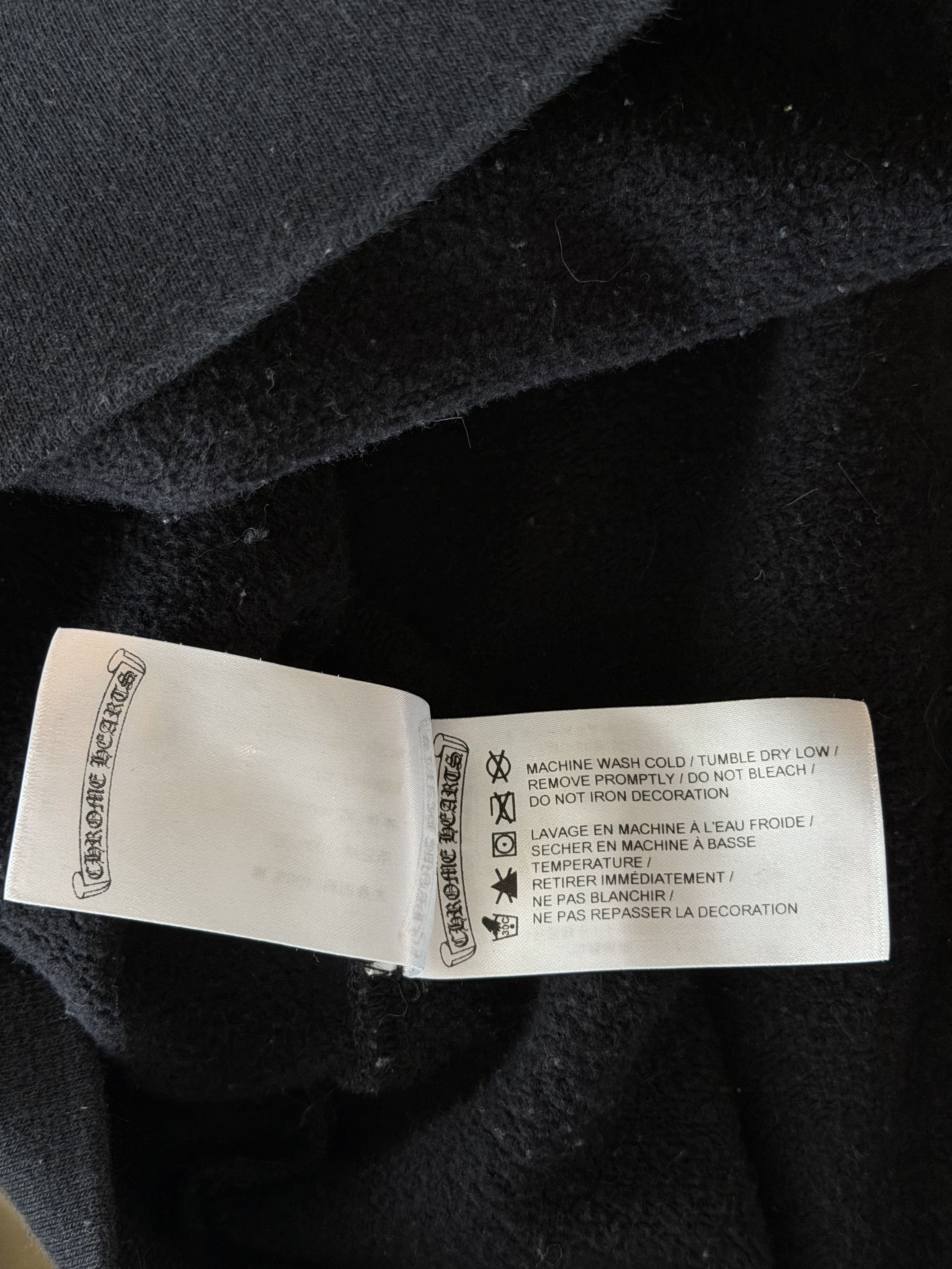Chrome Hearts Chrome Hearts Black & Brown Script Logo Hoodie Size US XS / EU 42 / 0 - 5 Thumbnail