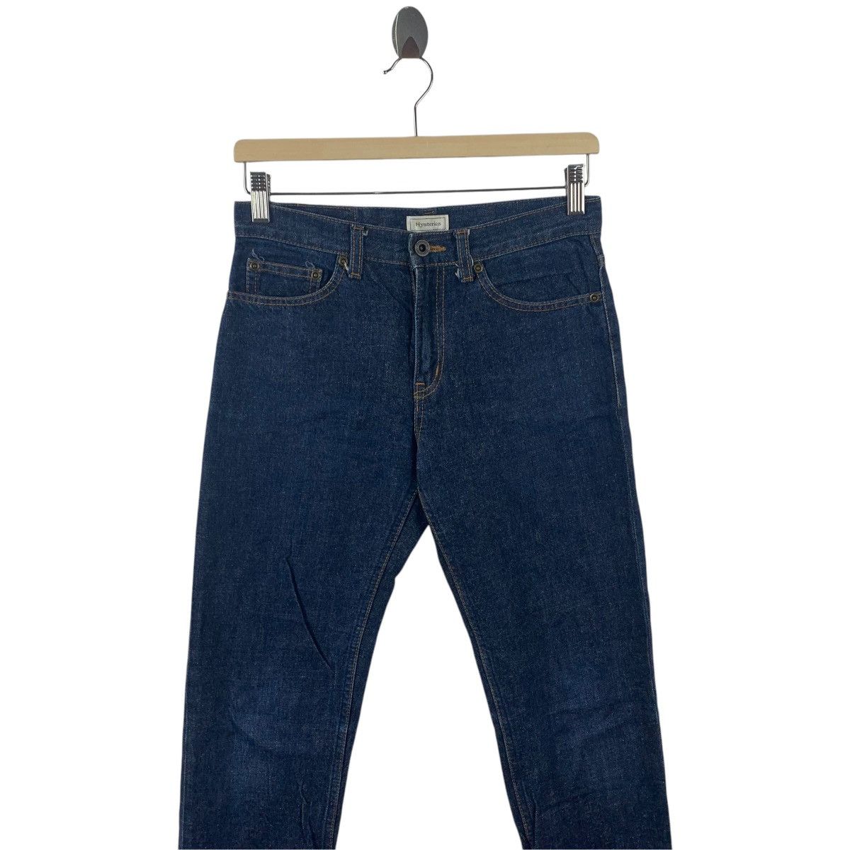 Hysteric Glamour × Japanese Brand × Vintage Vintage HYSTERIC Skinny blue jeans Size 28" / US 6 / IT 42 - 2 Thumbnail