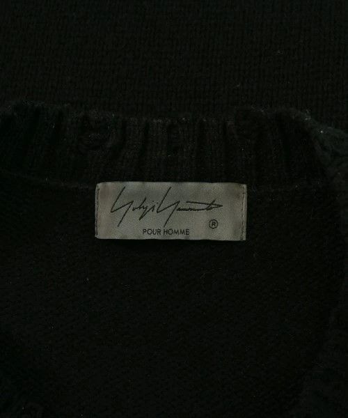 Yohji Yamamoto Yohji Yamamoto Pour Homme CRASHED ROUND NECK PULLOVER Size US L / EU 52-54 / 3 - 3 Thumbnail