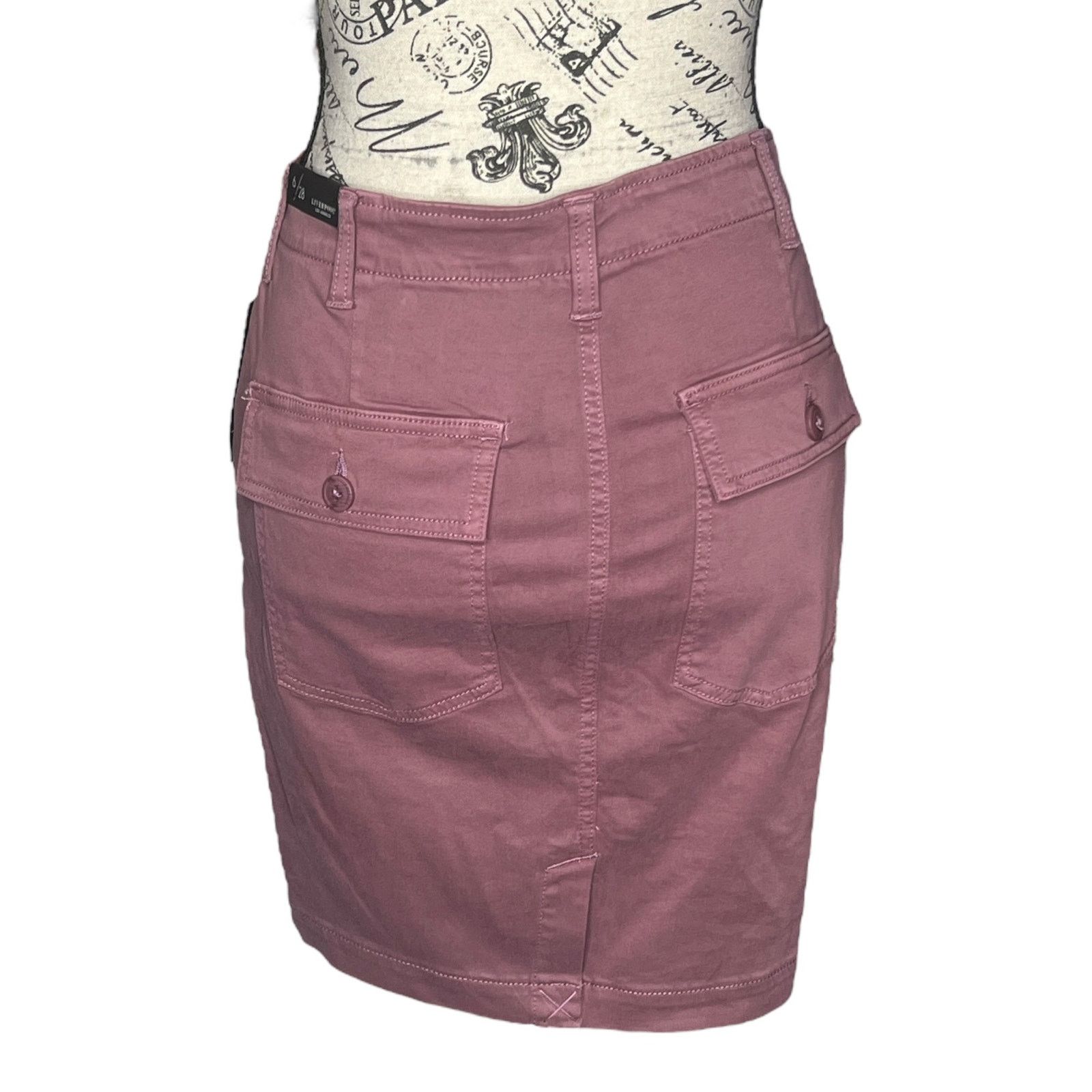 Other Maggie Back Slit 4 Pocket Utility Skirt - Stitch Fix Size 28" / US 6 / IT 42 - 5 Thumbnail