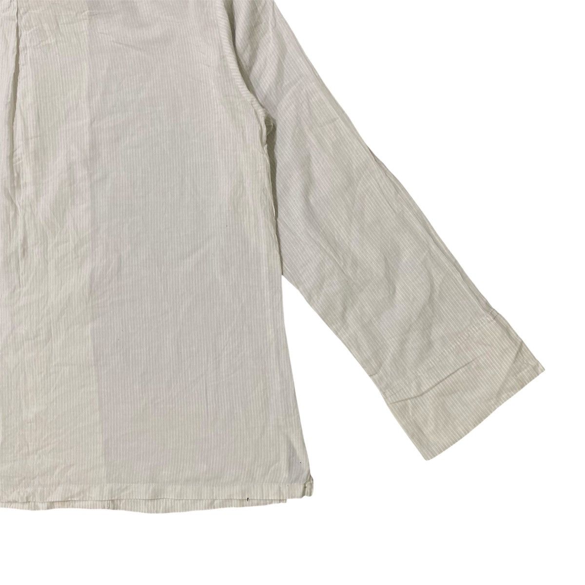 Issey Miyake ‼️LAST DROP‼️Plantation by Issey Miyake Striped Shirt Archive Size M / US 6-8 / IT 42-44 - 10 Thumbnail