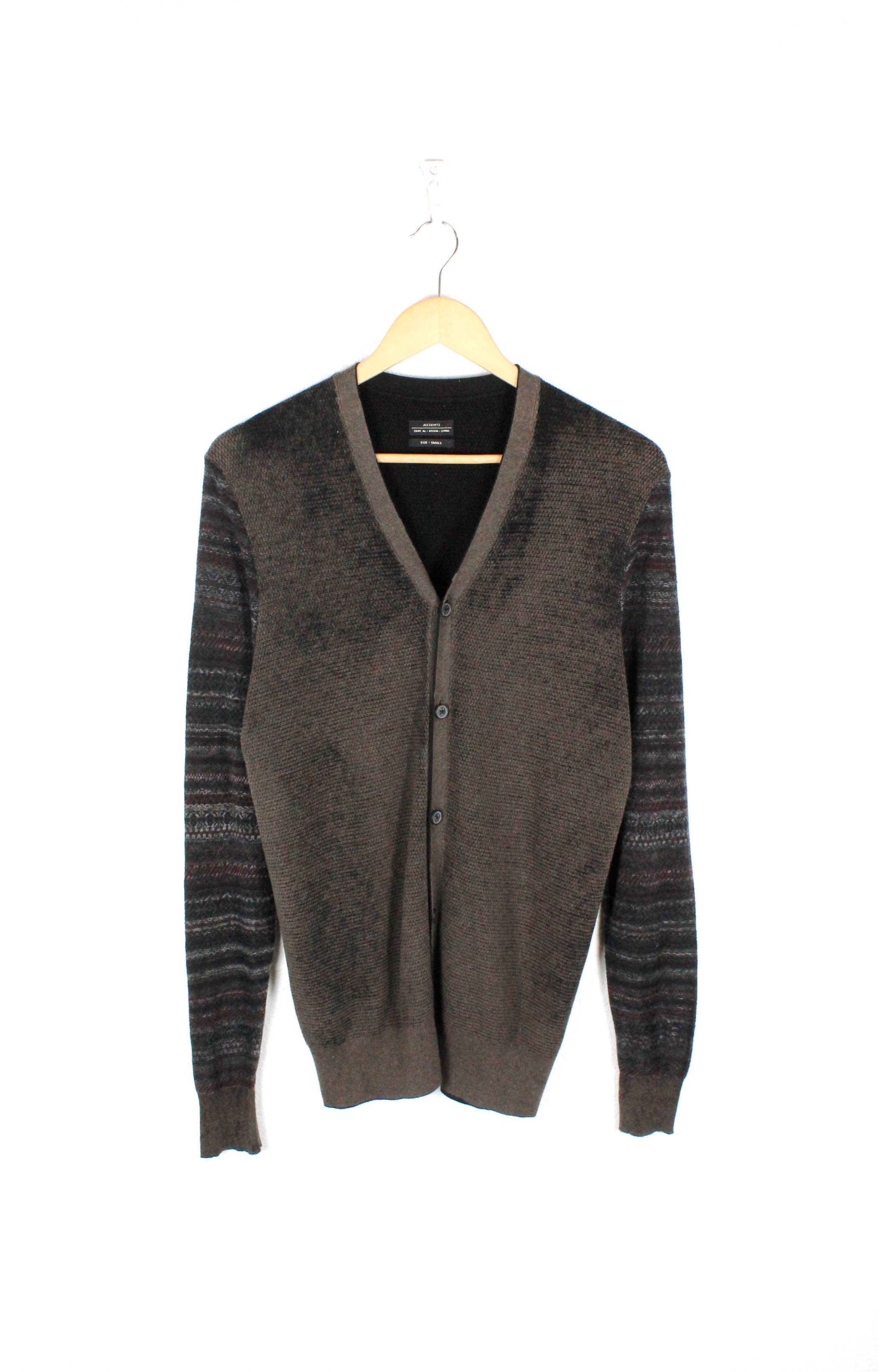 Allsaints Allsaints Fynn Bleach Cardigan Sweater Size US S / EU 44-46 / 1 - 1 Thumbnail