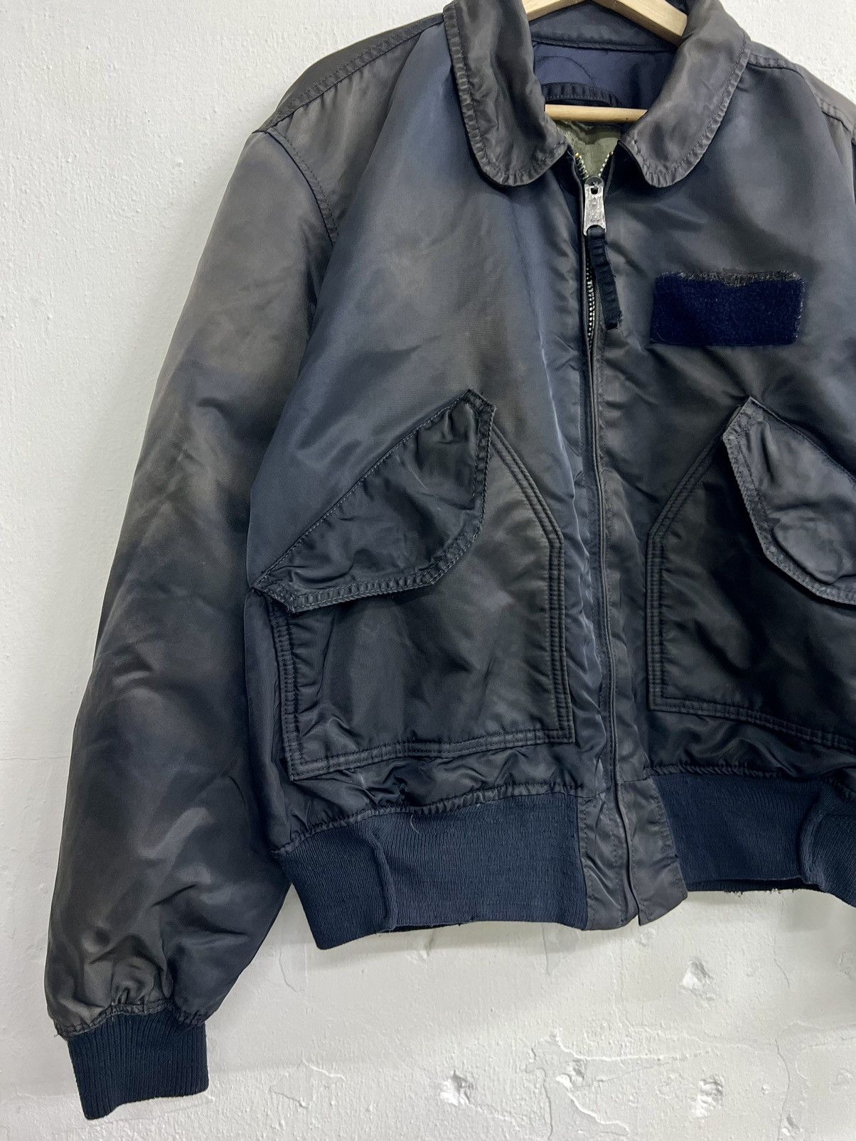 Alpha Industries VINTAGE 90s ALPHA INDUSTRIES CWU-45 BOMBER JACKET Size US L / EU 52-54 / 3 - 2 Thumbnail