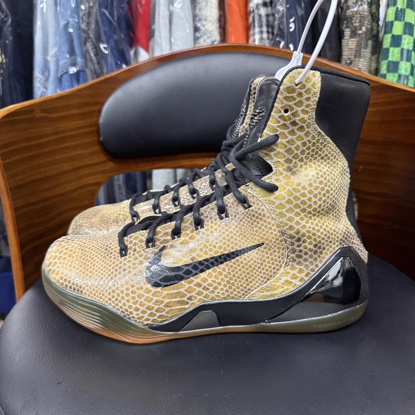 Nike Nike Kobe 9 Snakeskin Brown Basketball Shoes K15 Size US 8 / EU 41 - 6 Thumbnail