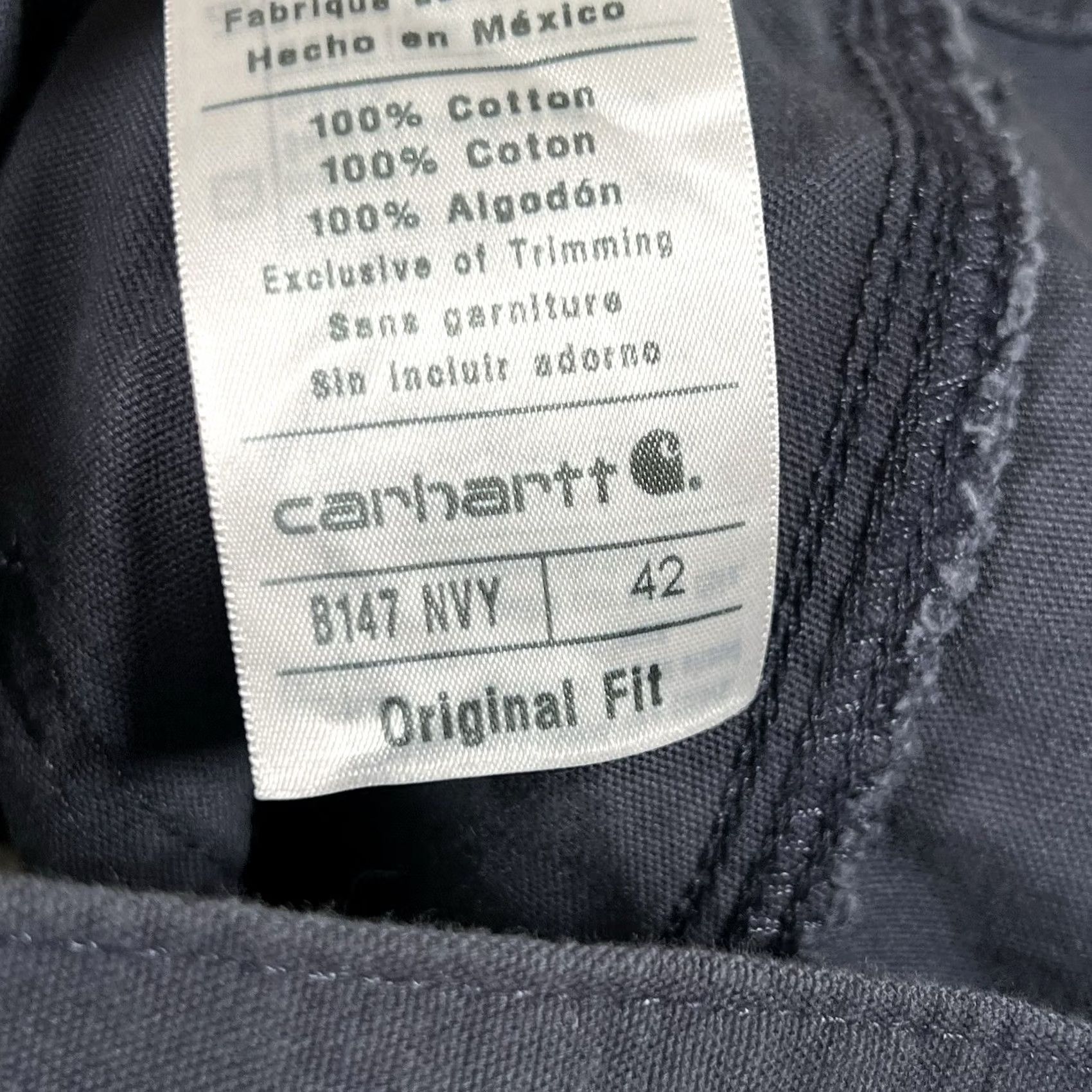 Carhartt Carhartt Cargo Shorts Men B147 NVY Navy Blue Cotton Size 42 Regular 10 Inseam Size US 42 / EU 58 - 5 Thumbnail